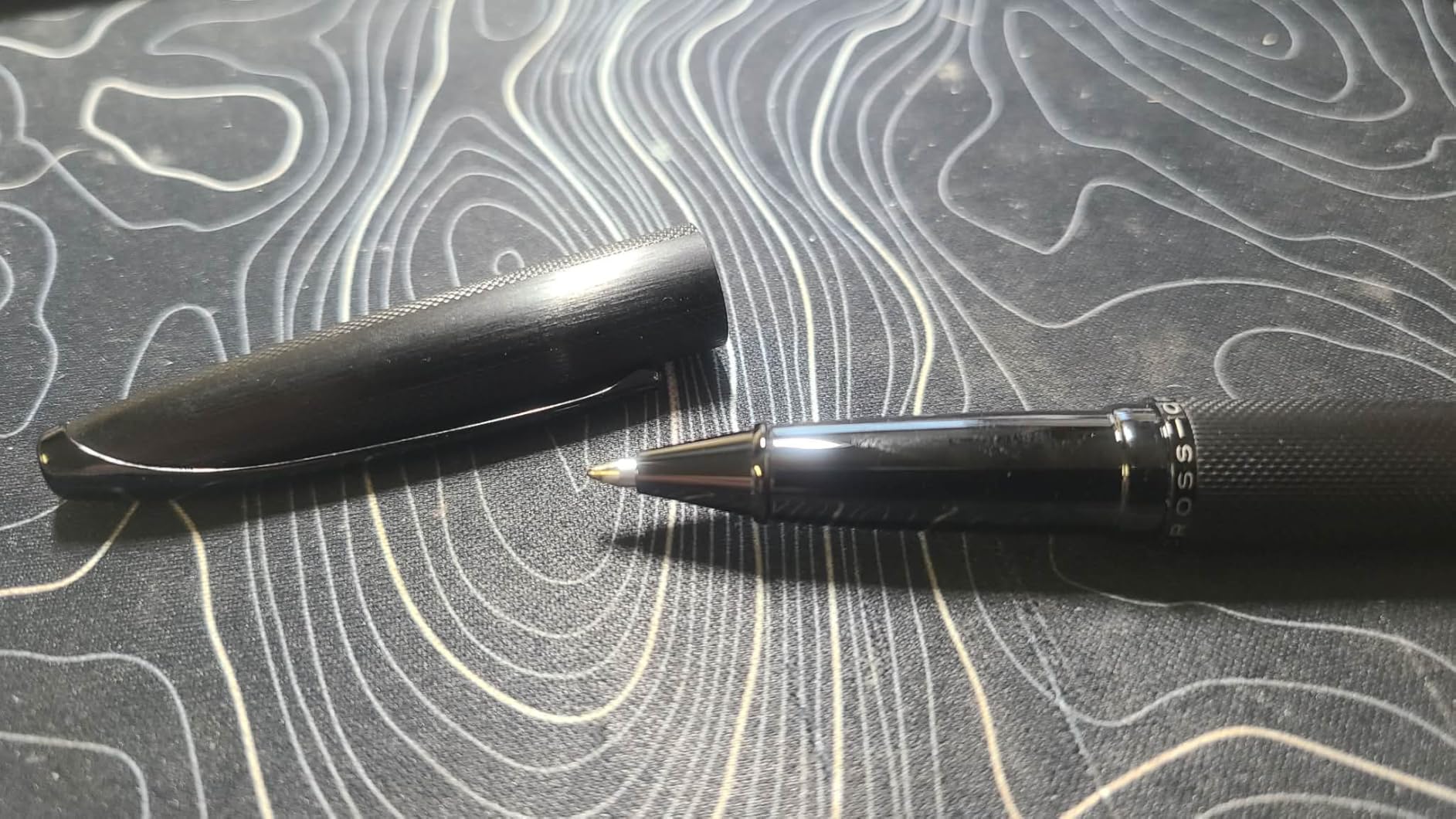 Cross 885-45 ATX Sandblasted Dark Blue Finish Rollerball Pen customer photo 2