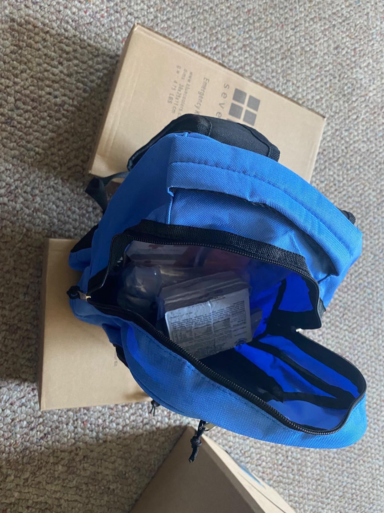 Blue Coolers Blue Seventy-Two 72 Hour Emergency Backpack Survival Kit for 1 Person customer photo 1