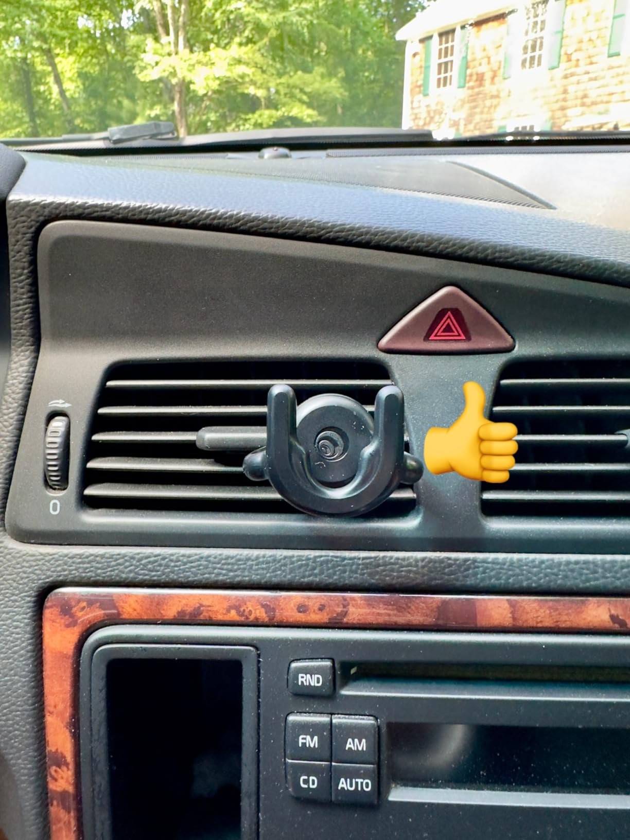 PopSockets Car Phone Mount, Vent Mount - White customer photo 2