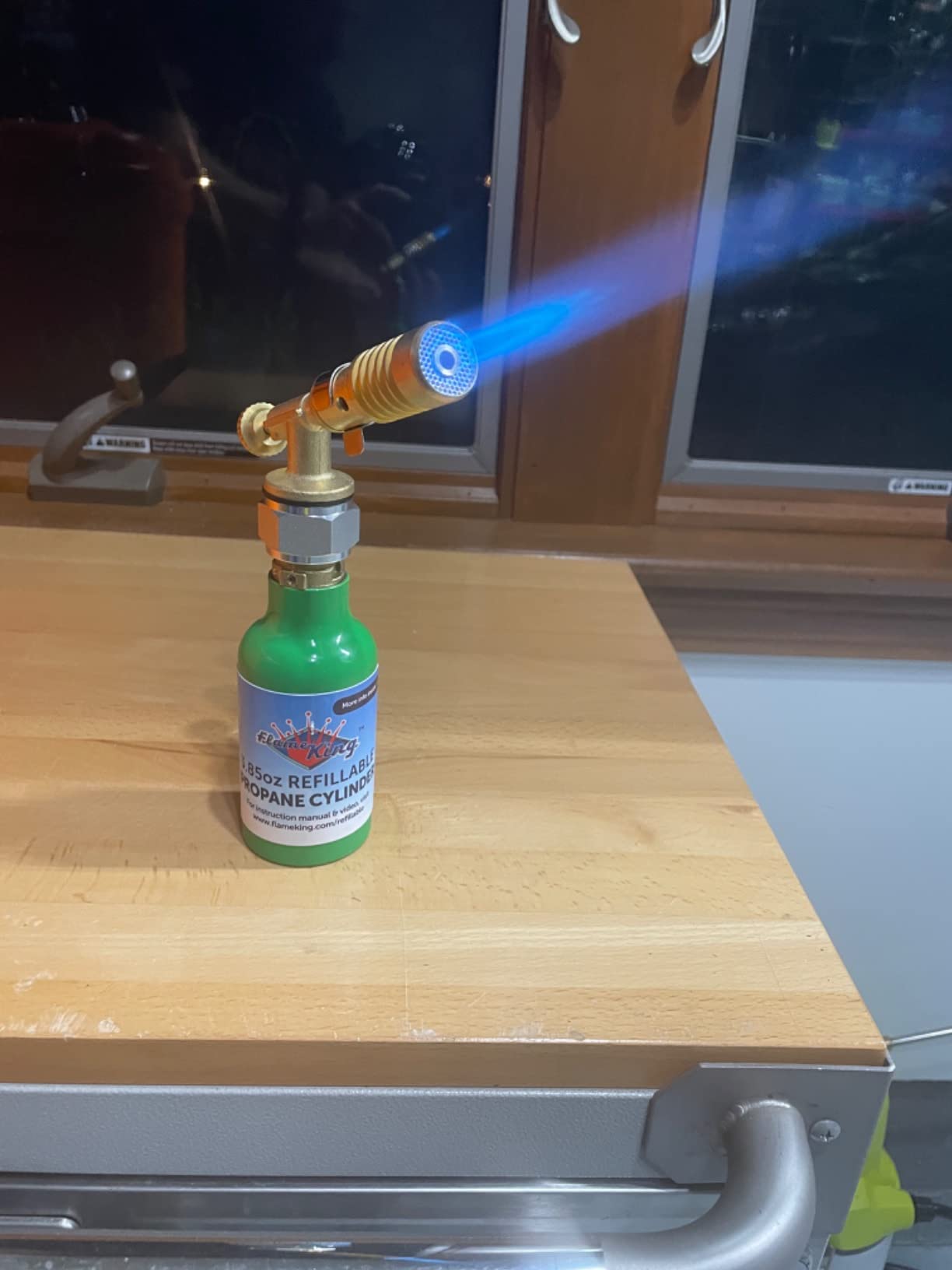 Welding Torch Fueled By MAPP and Propane Gas For Soldering, Glass blowing, Jewelly customer photo 1