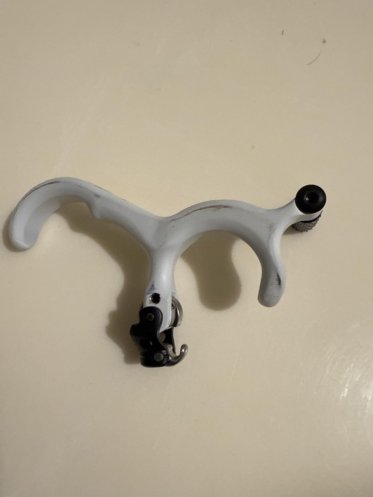 B3 Archery Ghost 3 Finger Handle Back-Tension Release with Textured Coated White Grip & Integrated Thumb Peg for Bowhunting & Competition customer photo 1