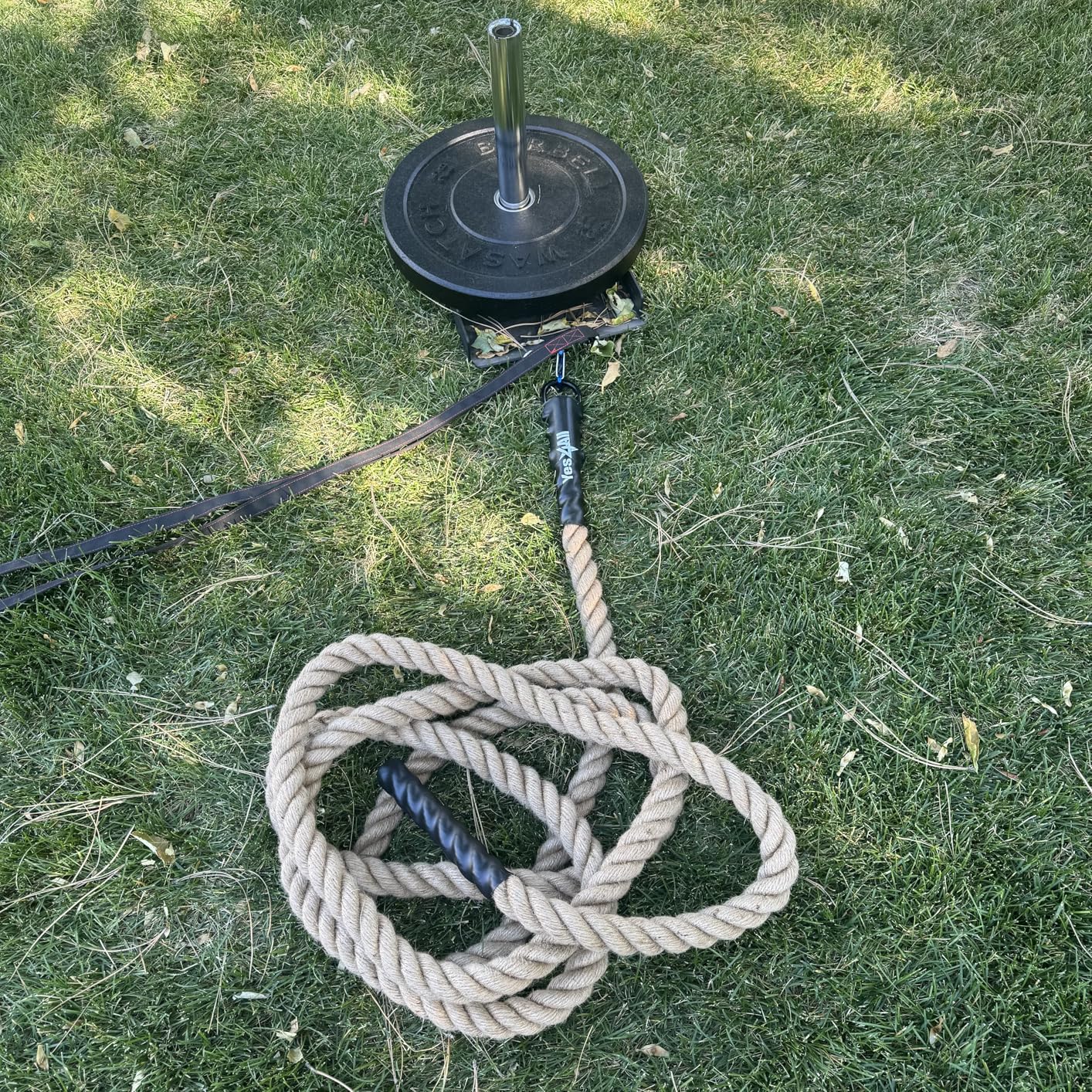 Yes4All Gym Climbing Rope for Fitness & Strength Training, Climbing Exercises & Home Workouts customer photo 1