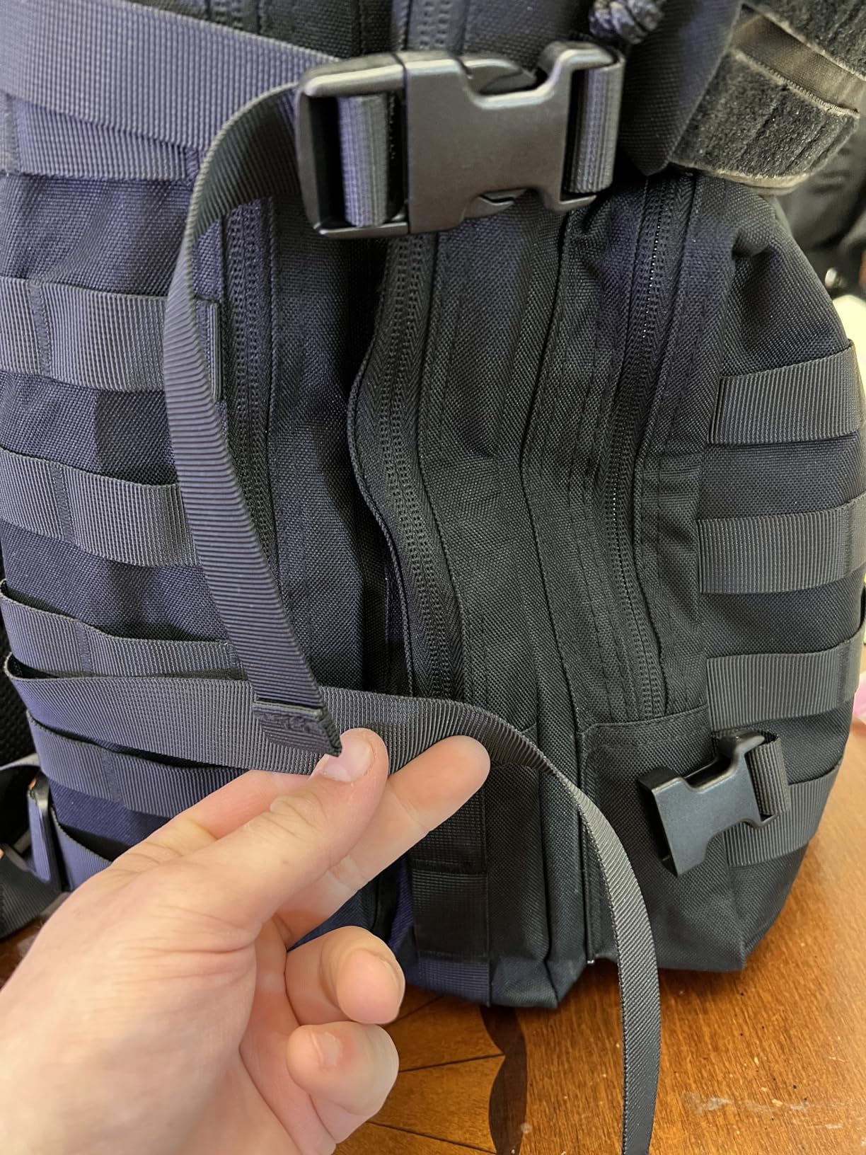 QT&QY 45L Military Tactical Backpacks Molle Army Assault Pack 3 Day Bug Out Bag Hiking Trekking Rucksack customer photo 1