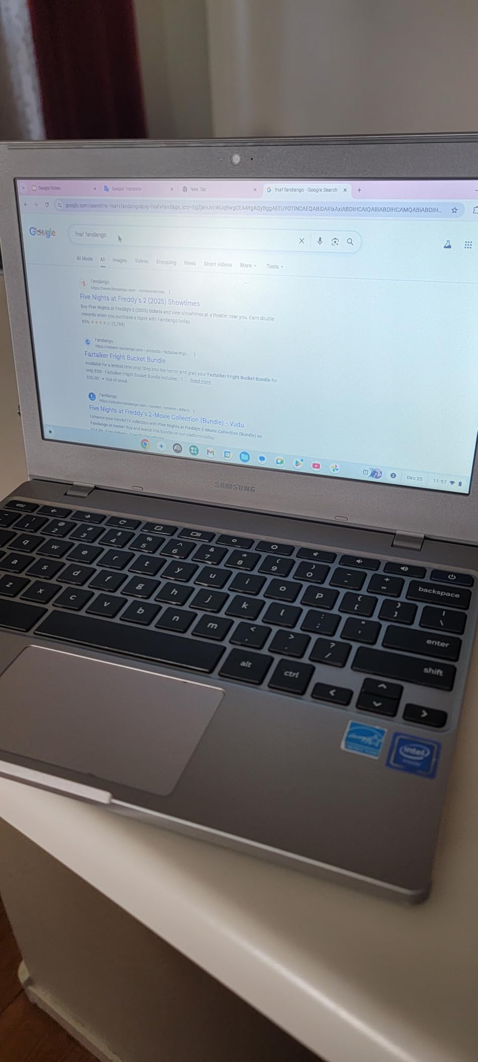 Samsung Chromebook 4 Chrome OS 11.6-inch HD Intel Celeron Processor N4000 4GB RAM 32GB eMMC Gigabit Wi-Fi - XE310XBA-K01US (Renewed) customer photo 2