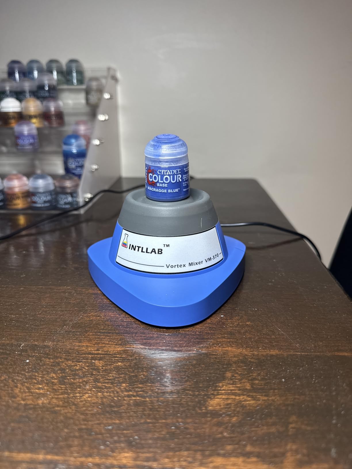 INTLLAB Lab Vortex Mixer, Touch Function Lab Vortexer, Gel Polish, Eyelash Adhesives, Acrylic Paints, Test Tubes and Centrifuge Tubes customer photo 1