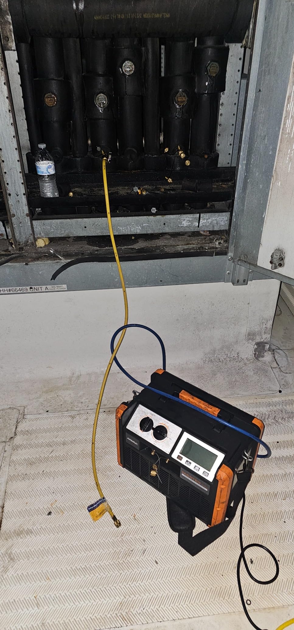 NAVAC NRDC4M Brushless DC Recovery Unit | 4-Cylinder | Dual Oil-Free Compressors | 3 High-Speed Cooling Fans | Portable HVAC Recovery Machine for Large Commercial Systems | 2 Years Warranty customer photo 1