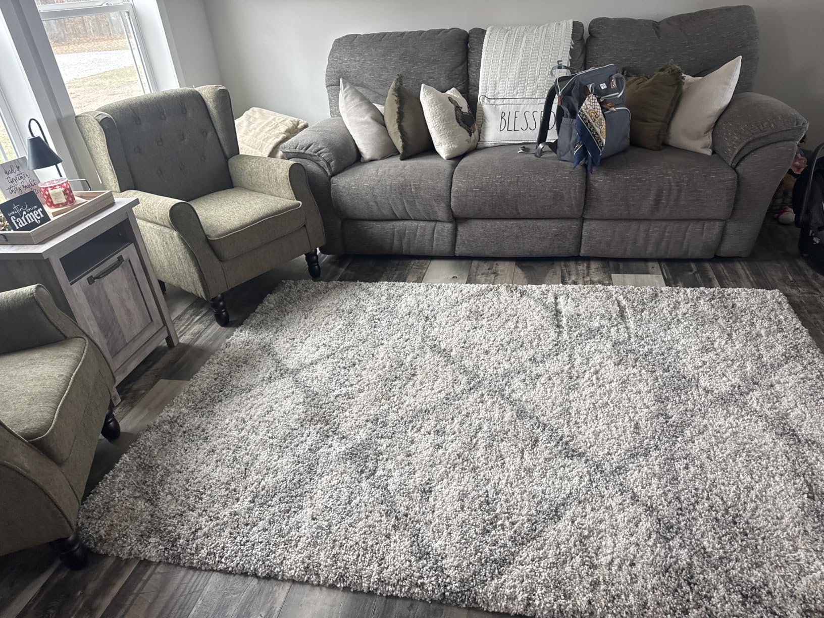 SAFAVIEH Hudson Shag Collection Area Rug - 5'3