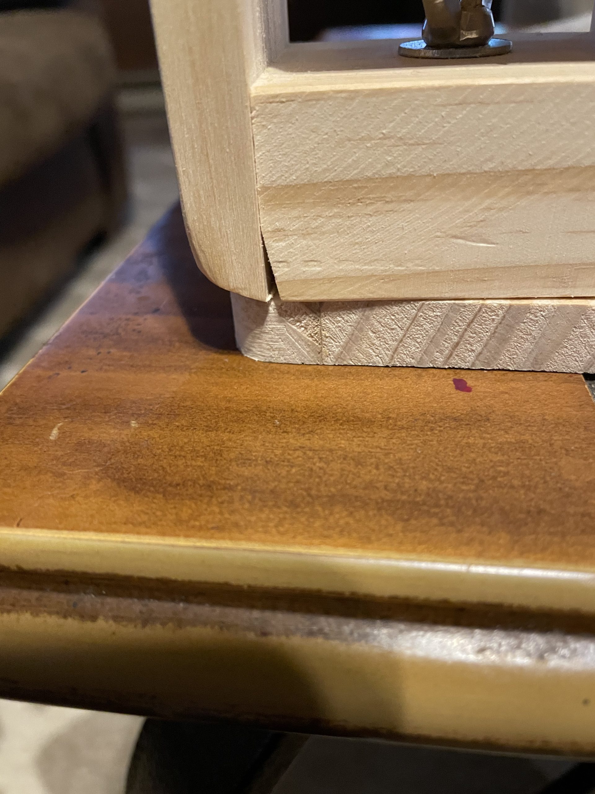 Leather Stitching Pony, Wood Table Desktop Pony Horse Clamp for DIY Leather customer photo 2