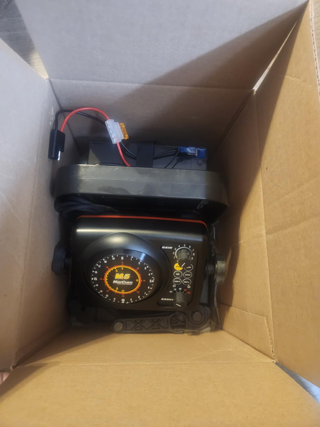 MarCum M5L Flasher System - High-Definition Ice Fishing Flasher & Sonar with Lithium Battery customer photo 2
