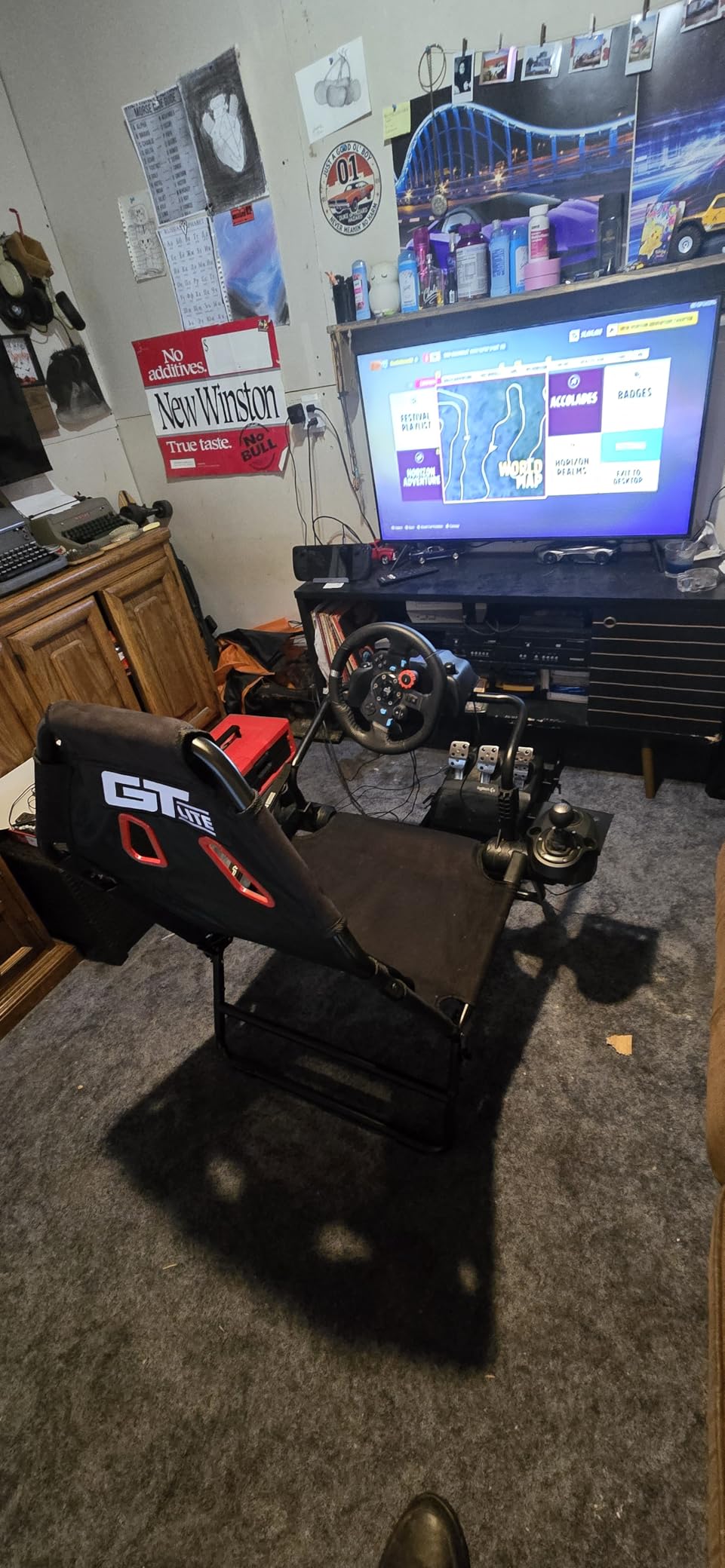 Next Level Racing GT Lite Foldable Simulator Cockpit (NLR-S021) customer photo 1