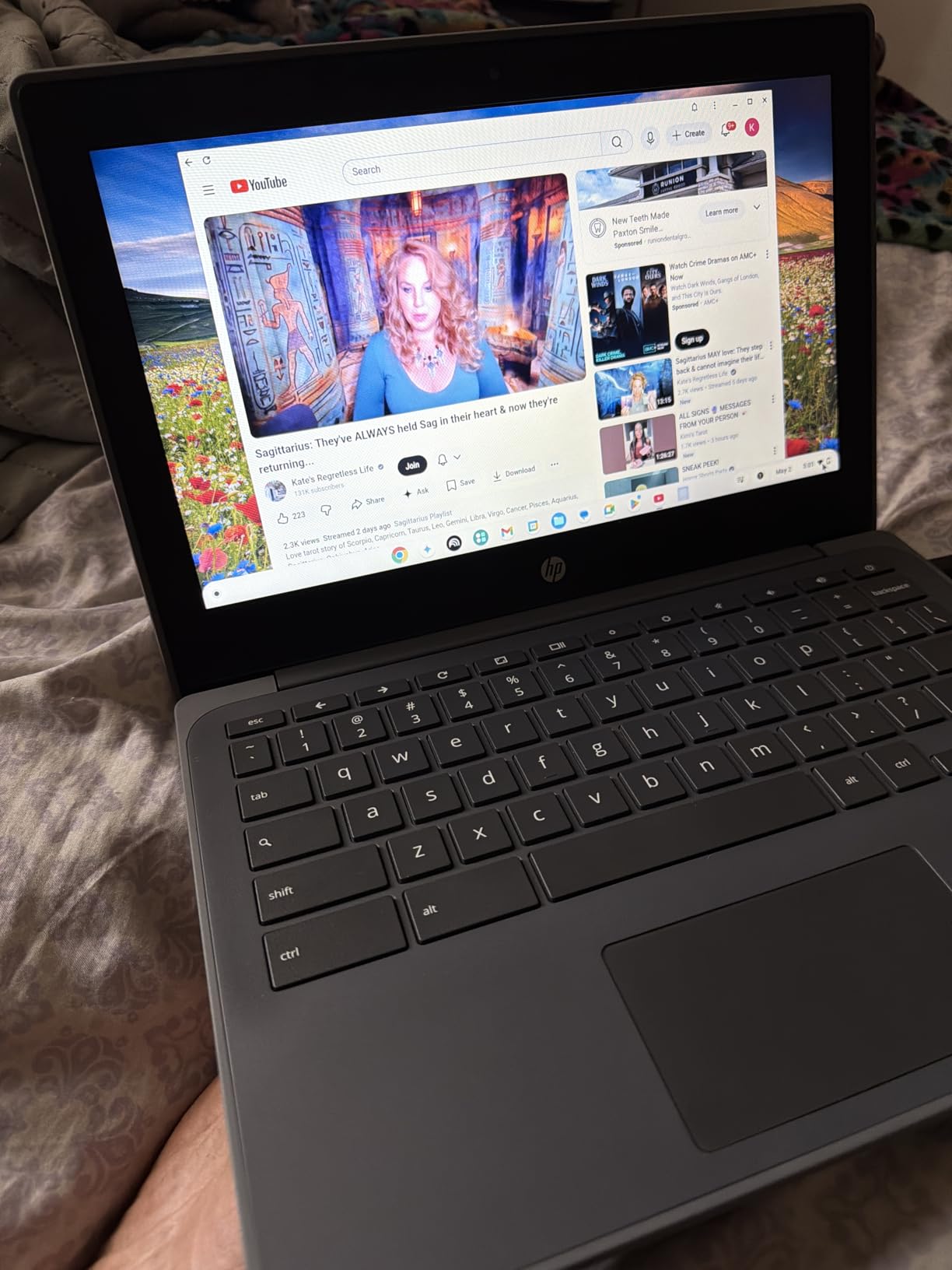 HP Chromebook 11A G8 Education Edition AMD A4-9120C 4GB DDR4-1866 SDRAM, 32GB eMMC 11.6-inch WLED HD Webcam Chrome OS (Renewed) customer photo 2
