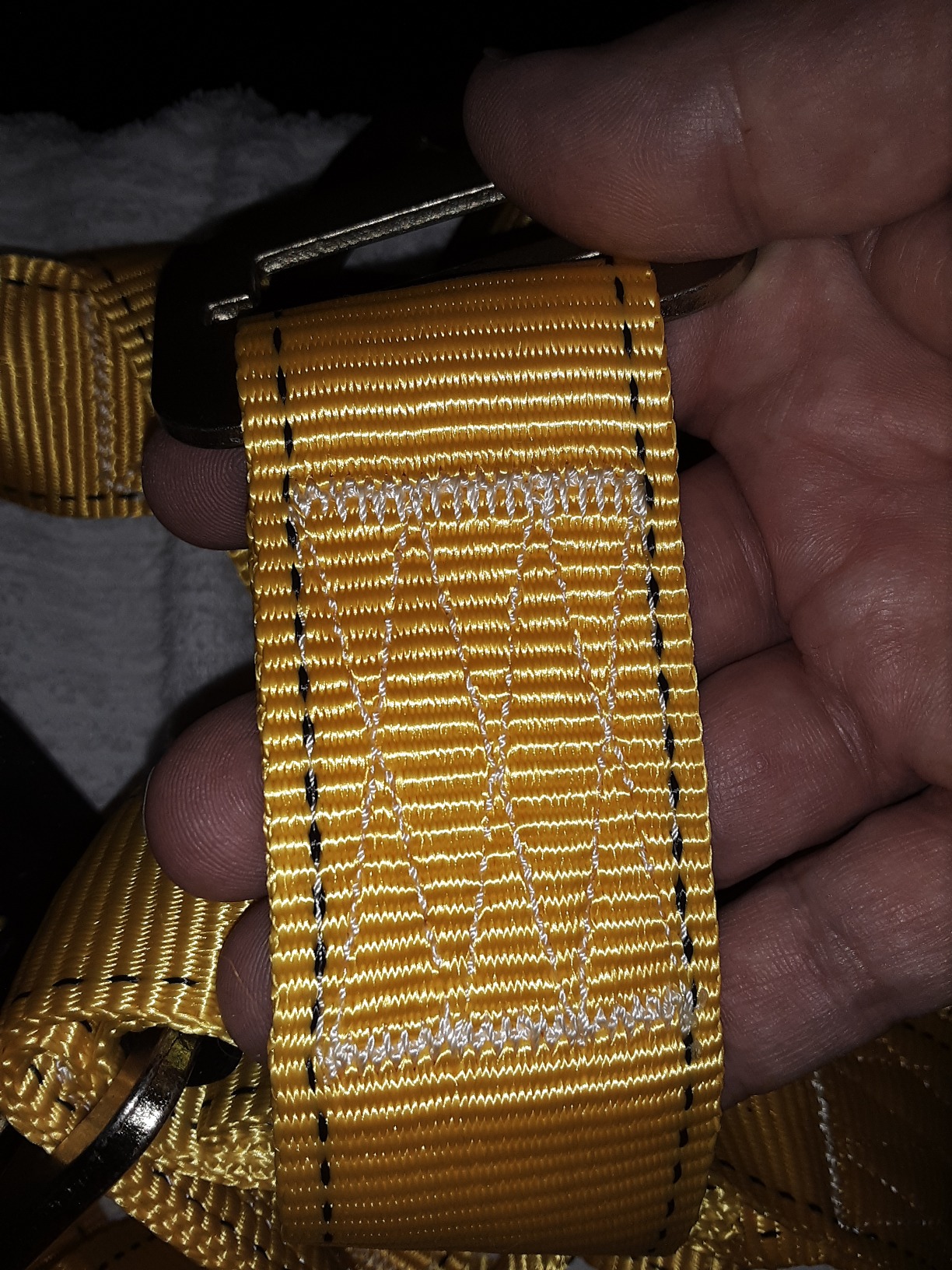 KwikSafety MONSOON Safety Harness [4 HEAVY DUTY D-RINGS] ANSI OSHA Safety Harness Fall Protection Kit customer photo 1