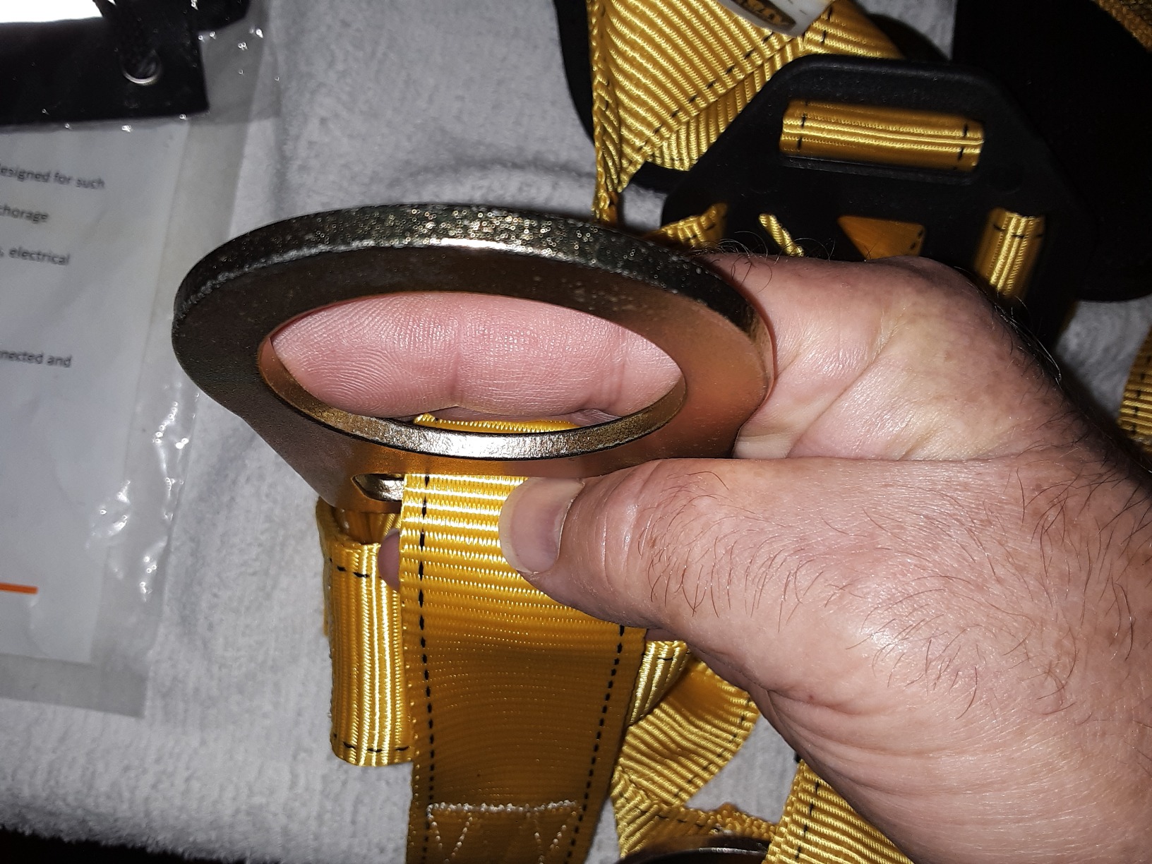 KwikSafety MONSOON Safety Harness [4 HEAVY DUTY D-RINGS] ANSI OSHA Safety Harness Fall Protection Kit customer photo 2