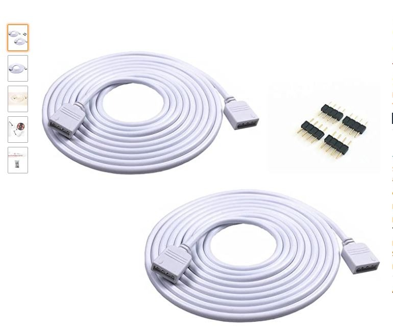 Govee 65.6ft RGBIC LED Strip Lights, Color Changing LED Strips, App Control via Bluetooth, Smart Segmented Control, Multiple Scenes, Enhanced Music Sync LED Lights for Bedroom, Home Decor (2 X 32.8ft) customer photo 2