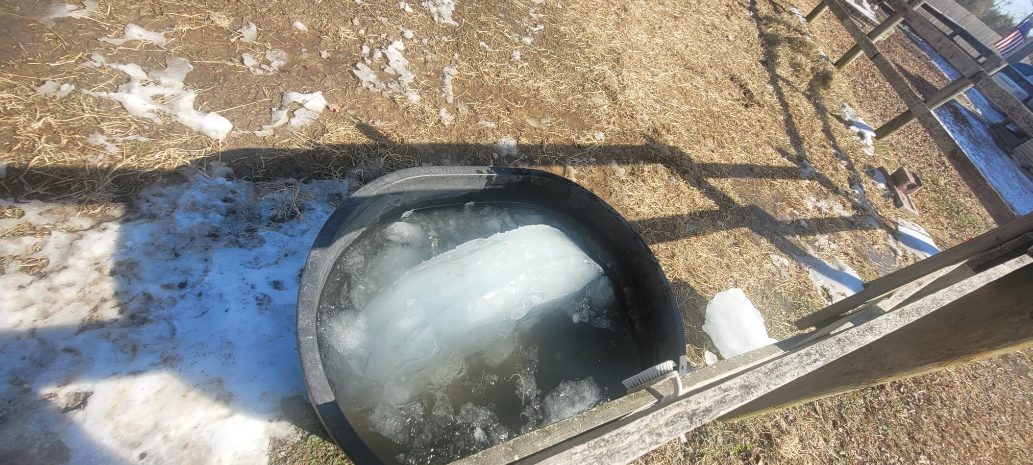 Upgraded 500-Watt Chicken Water Heater - Submergible Cast Aluminum Utility De-Icer with Black Teflon Coating for Livestock Tanks, Winter Bird Bath, and Mineral Buildup Resistance customer photo 1