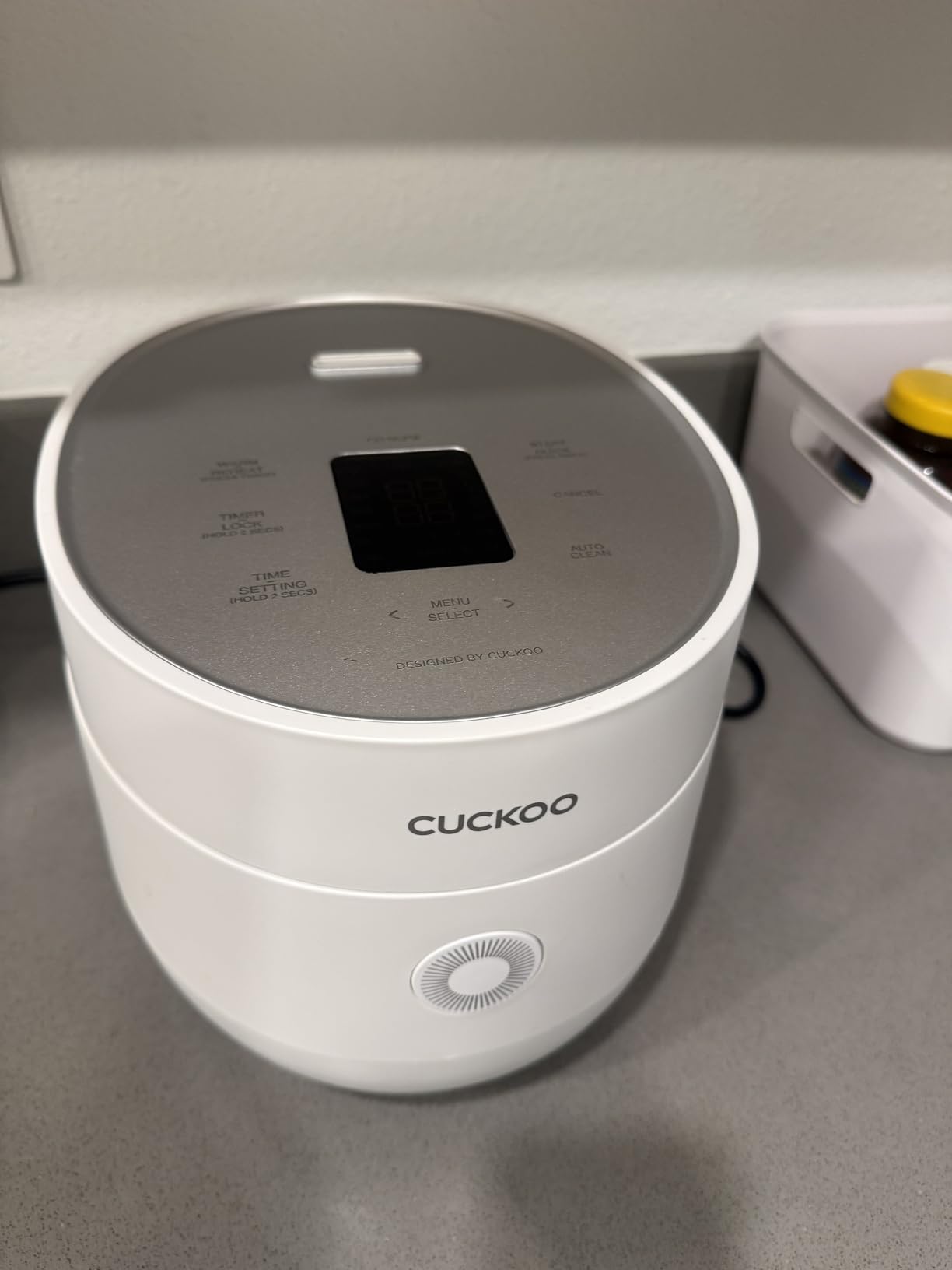 Cuckoo Micom Rice Cooker 6-Cup Uncooked / 12-Cup Cooked with Nonstick Inner Pot, Versatile Rice Maker with 9 Menu Options, Fuzzy Logic Technology, Auto Clean, Quick Rice Mode, White (CR-0675FW) customer photo 2