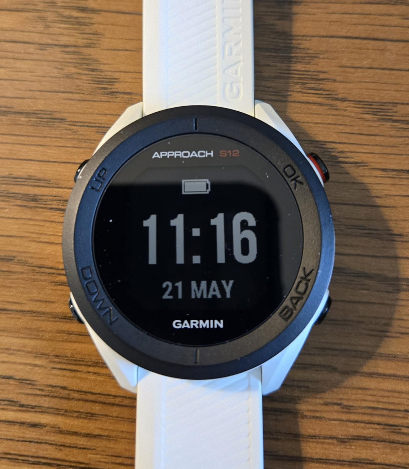 Garmin Approach S12, Easy-to-Use GPS Golf Watch, 42k+ Preloaded Courses, Black, 010-02472-00 customer photo 2