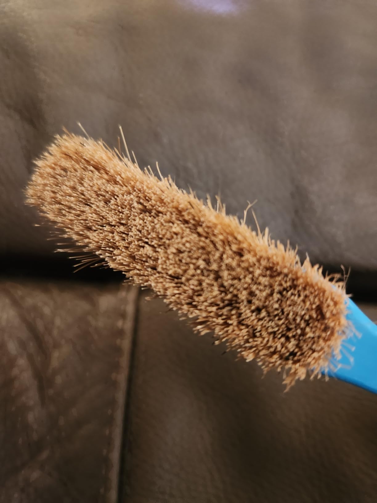 TWO STONES Climbing & Bouldering Brush with Natural Firm Boar's Hair Bristles and Durable Handle, Climbing Chalk Brush Designed for Ultimate Performance on Climbing Wall Indoor or Outdoor customer photo 1