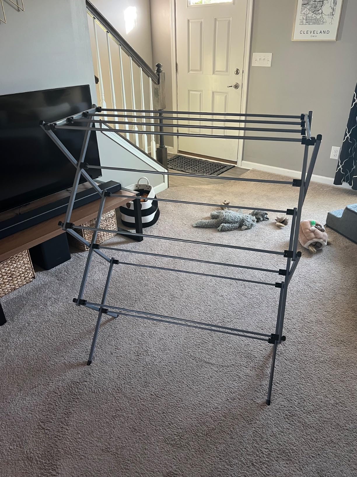 Honey-Can-Do Oversize Family-Size Laundry Drying Rack, 35.5
