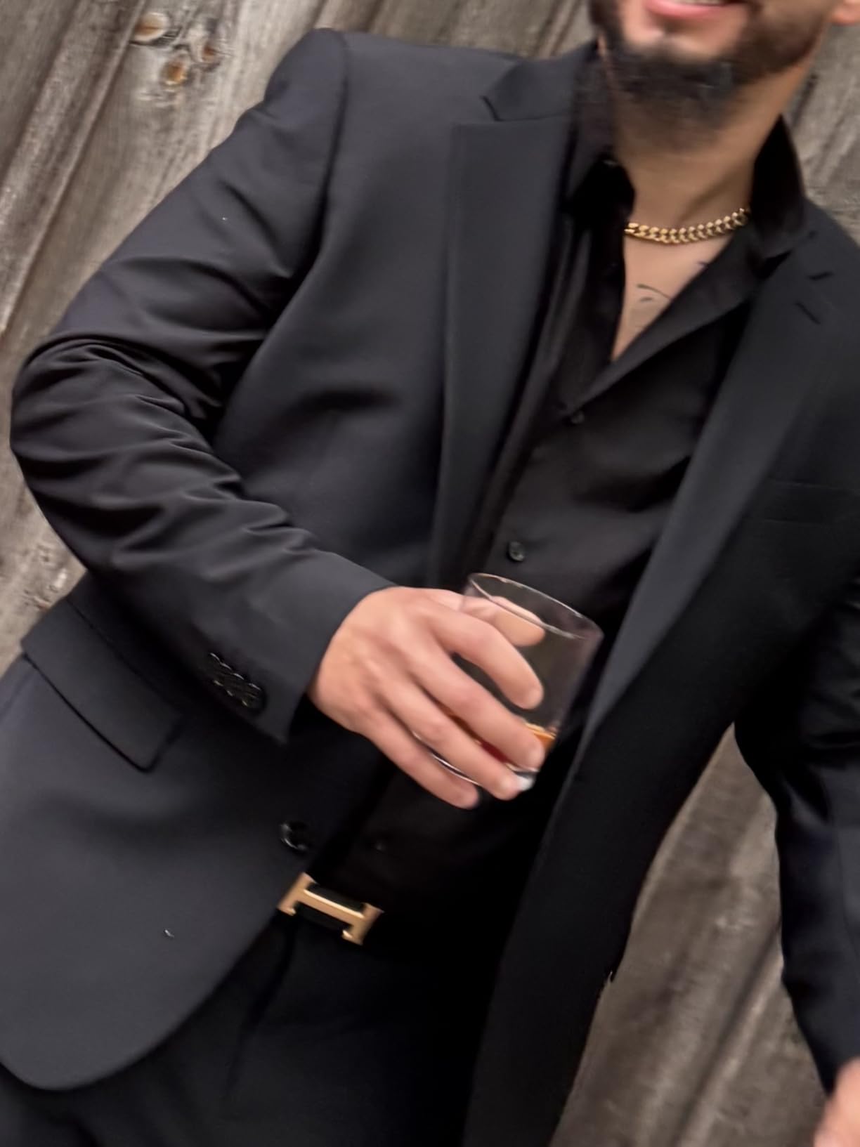 14k Real Gold Plated Cuban Link Chain for Men,6mm-16mm Miami Cuban Chain Necklace, Gold Chain for Men Women, Hip-Hop & Cool Stainless Steel Necklace 18-30 Inches-Send Gift Box customer photo 1