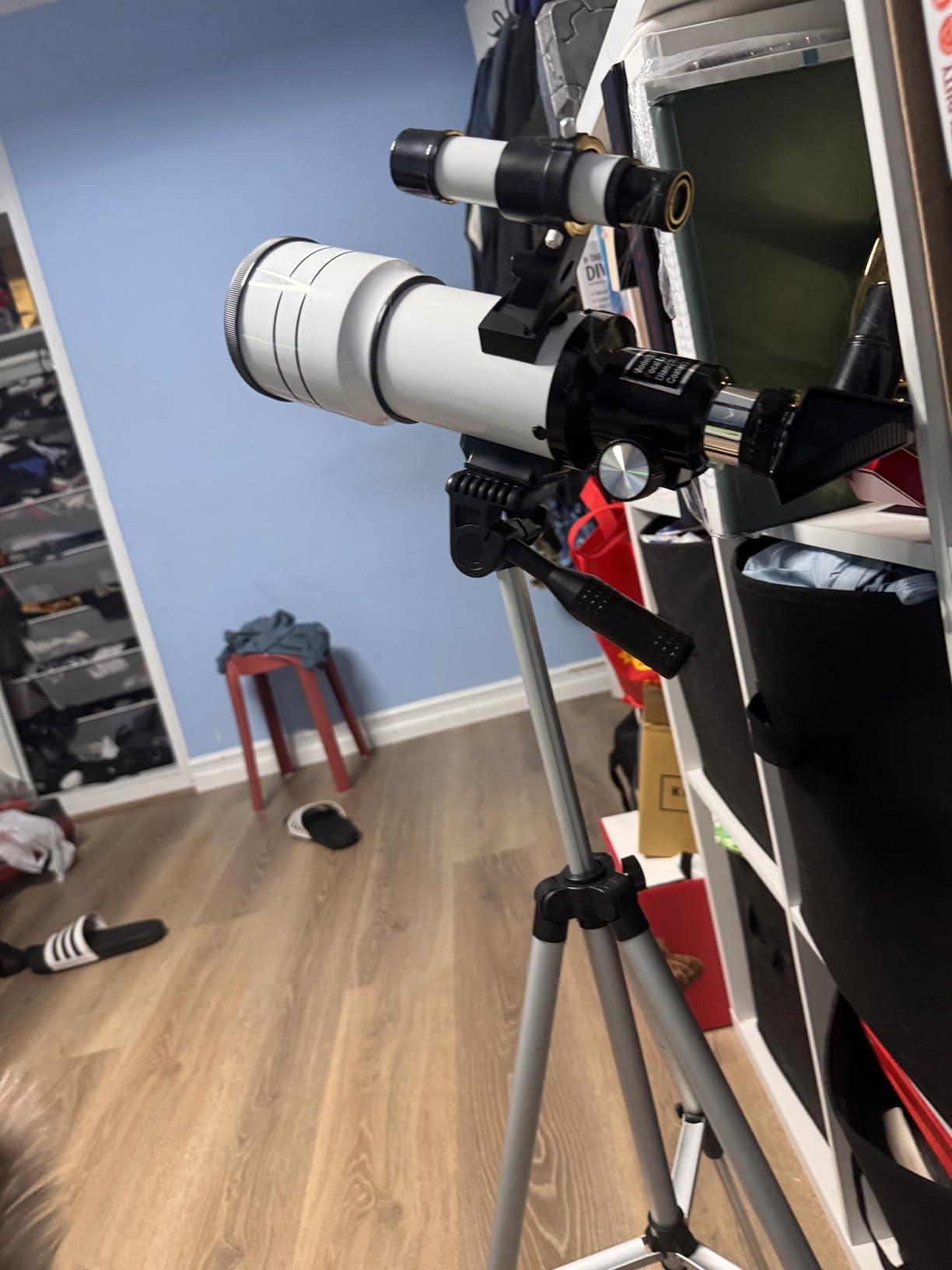 Telescope for Adults & Kids, 70mm Aperture Astronomical Refractor Telescopes for Astronomy Beginners (15X-150X), 300mm Portable Telescope with an Phone Adapter & A Wireless Remote customer photo 1