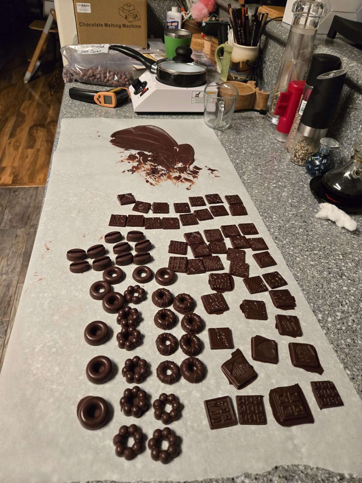 Dyna-Living Chocolate Melting Pot Dual Chocolate Tempering Machine for Melting Chocolate, 80W Electric Chocolate Melter Pot customer photo 1