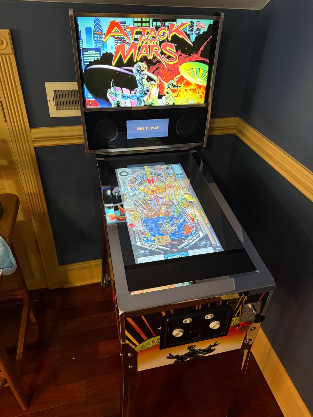 Arcade 1Up William Bally Attack From Mars Pinball customer photo 1