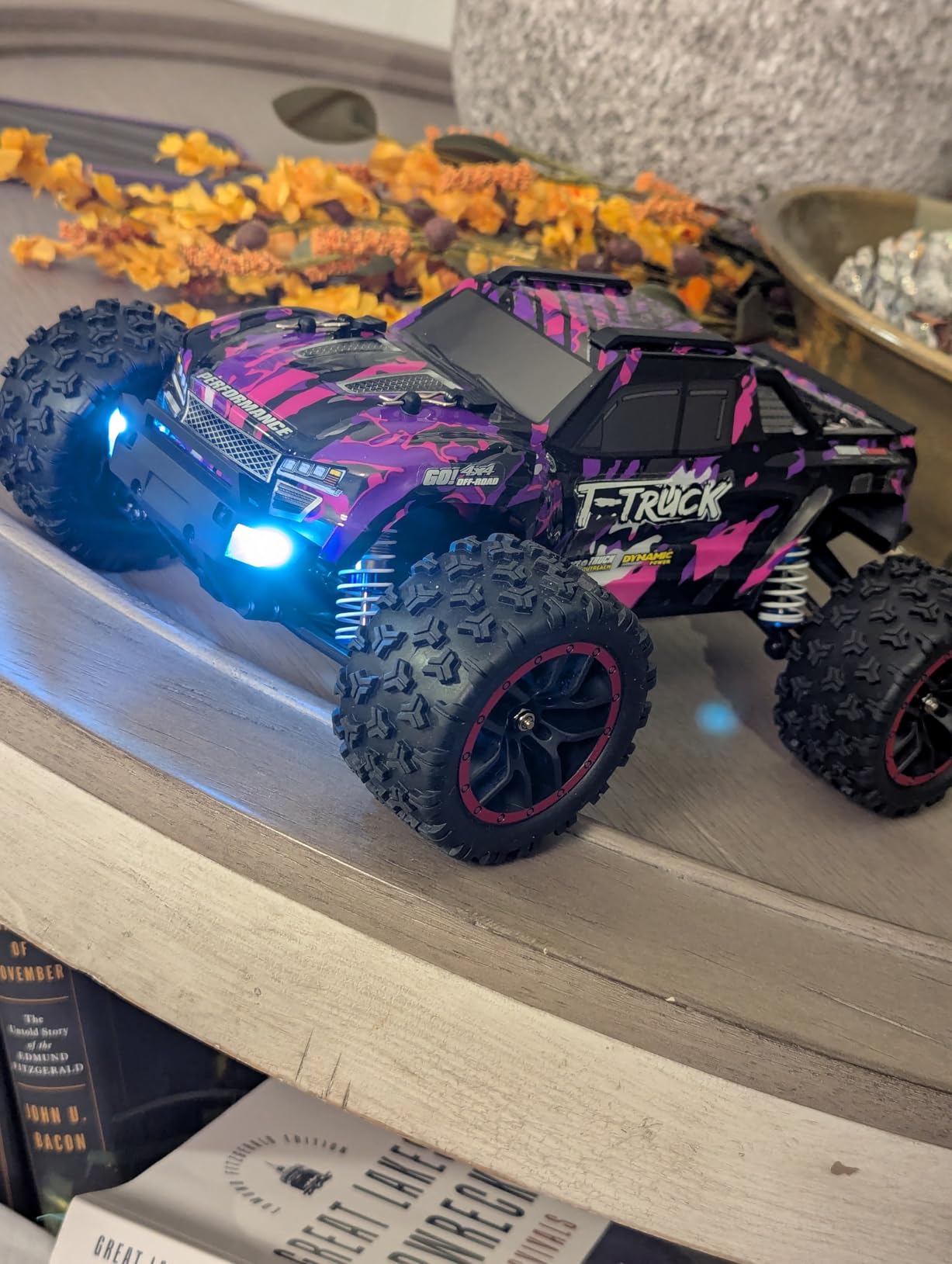 HAIBOXING 1/18 Scale Brushless Fast RC Cars 18859A, 4WD Off-Road Remote Control Trucks 48 KM/H Speed for Adults and Kids Boys, All Terrain Truck Toys Gifts with Extra Shell and Battery 40+ min Play customer photo 1