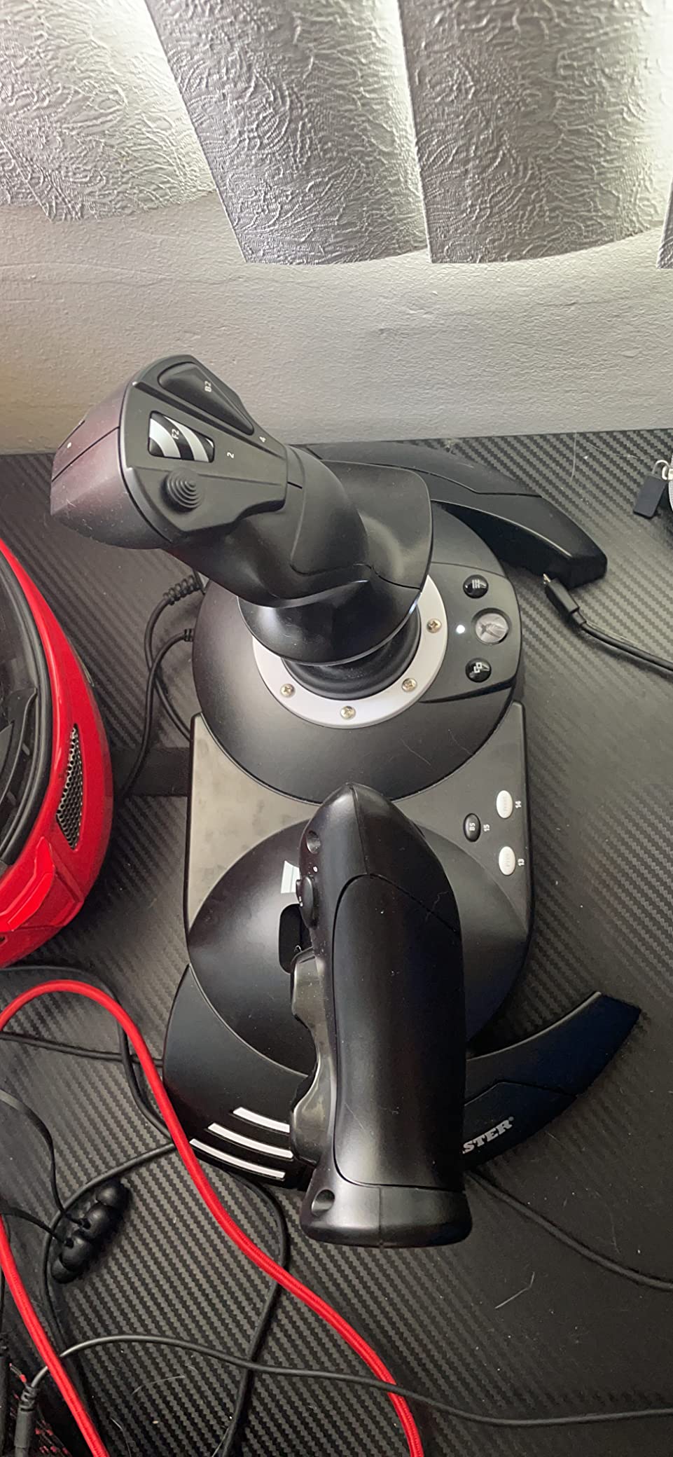 Thrustmaster T-Flight Full Kit, HOTAS Flight Stick and Throttle with TFRP Rudder Pedals, Hall Effect Joystick for Flight Simulator, Compatible with PC & Xbox Series X|S customer photo 1