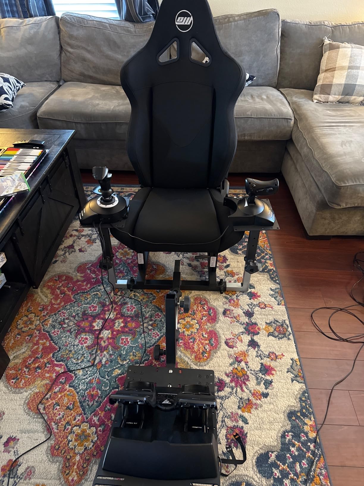 Thrustmaster T-Flight Full Kit, HOTAS Flight Stick and Throttle with TFRP Rudder Pedals, Hall Effect Joystick for Flight Simulator, Compatible with PC & Xbox Series X|S customer photo 2