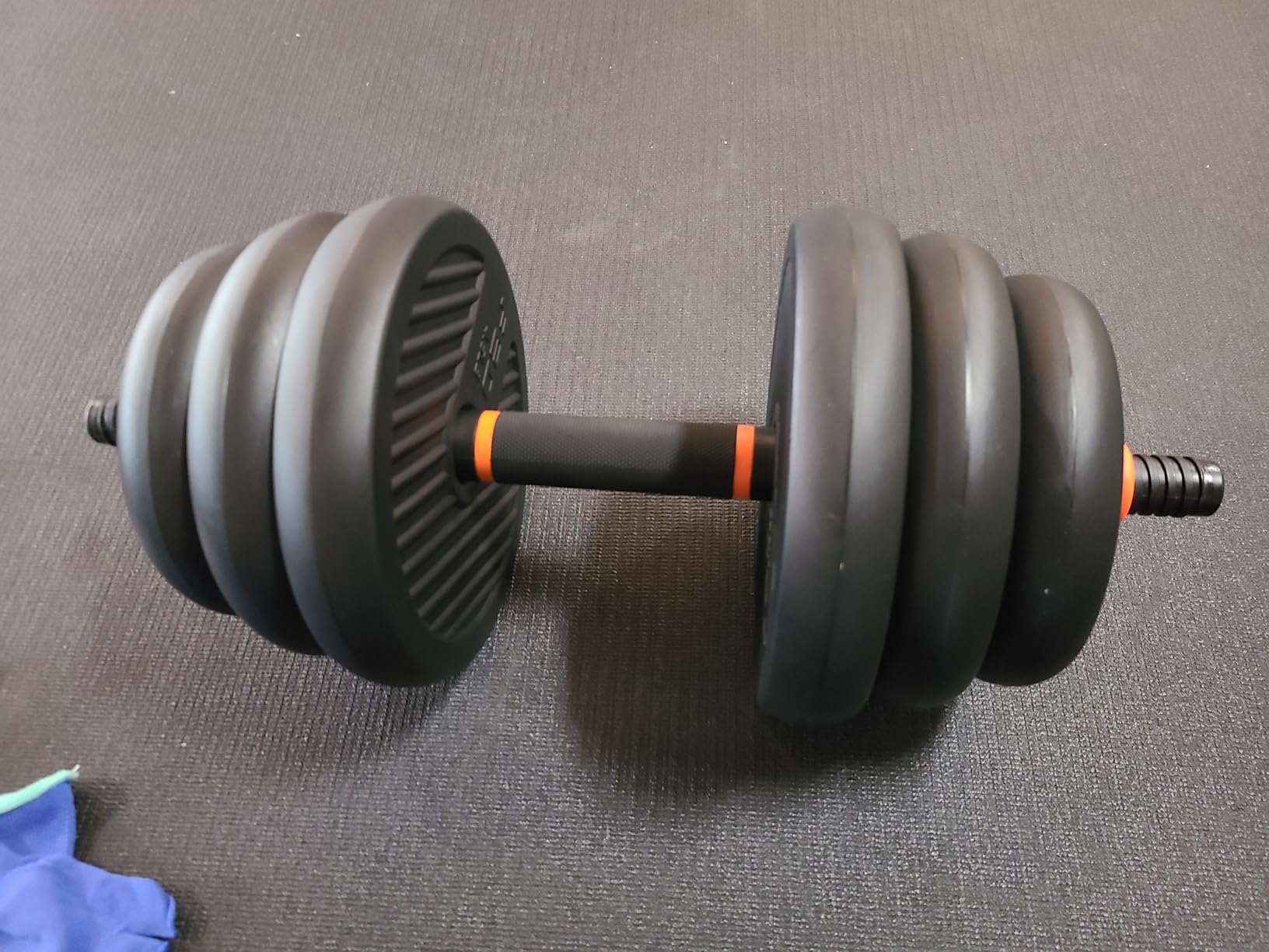 FEIERDUN DS2 Adjustable Dumbbells, 20/30/40/45/70/90lbs Free Weight Set with Connector, 5 in 1 Dumbbells Set customer photo 2