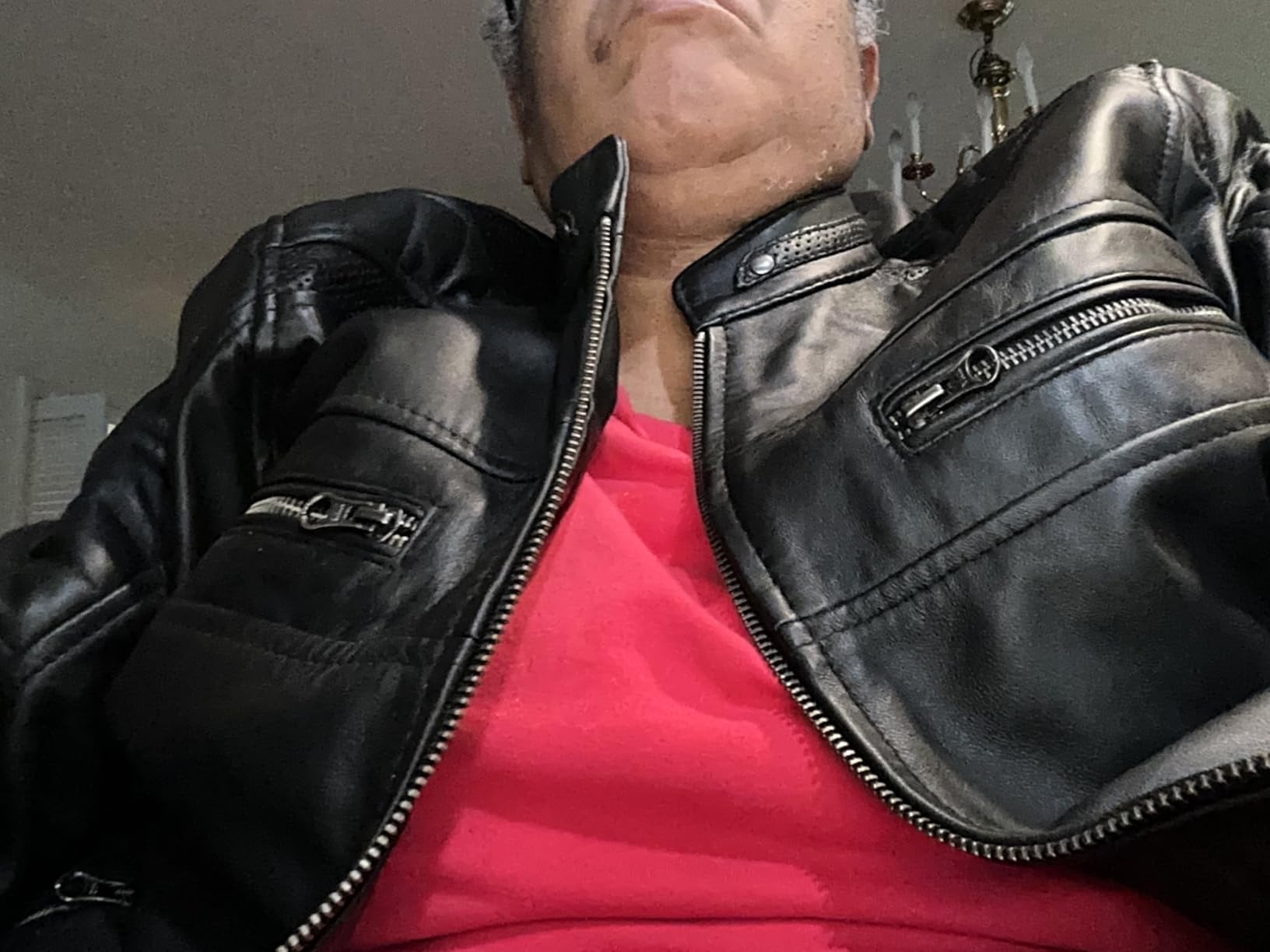 Blingsoul Cafe Racer Leather Jacket Womens - Real Lambskin Leather Jackets for Women customer photo 2