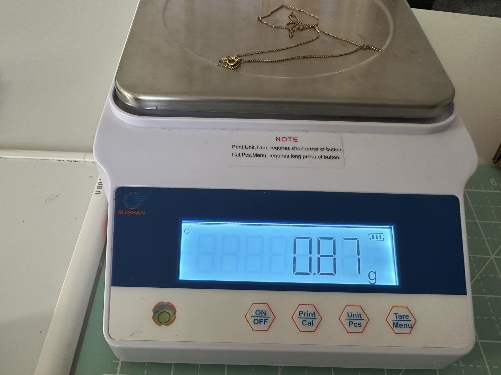6kg .01g Digital Precision Analytical Balance Scale High Precision Lab Electronic Toploading Balances Jewelry Scale Scientific Scale Laboratory Scale Weighing Industrial Scale Counting Scale customer photo 1