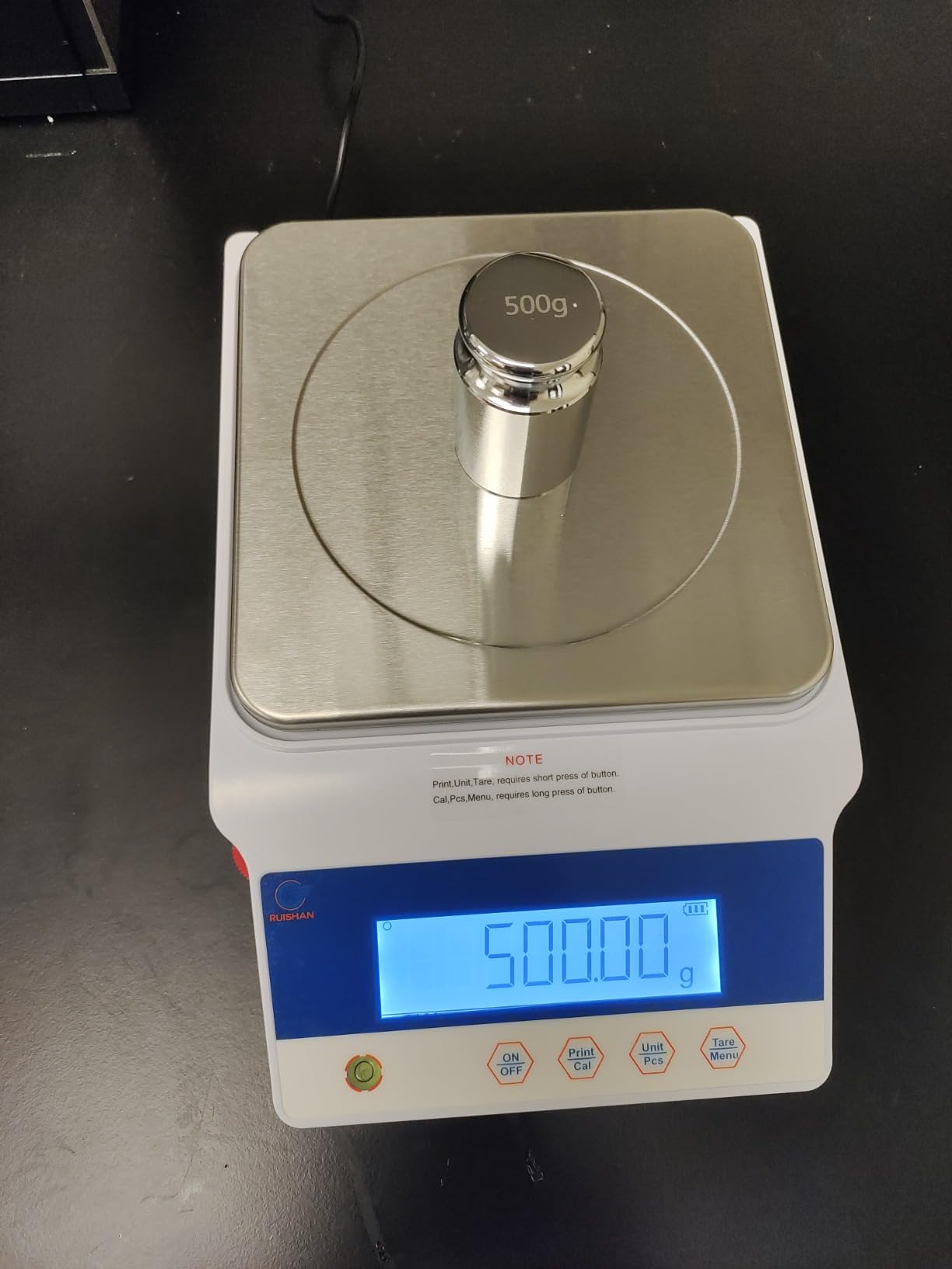 6kg .01g Digital Precision Analytical Balance Scale High Precision Lab Electronic Toploading Balances Jewelry Scale Scientific Scale Laboratory Scale Weighing Industrial Scale Counting Scale customer photo 2