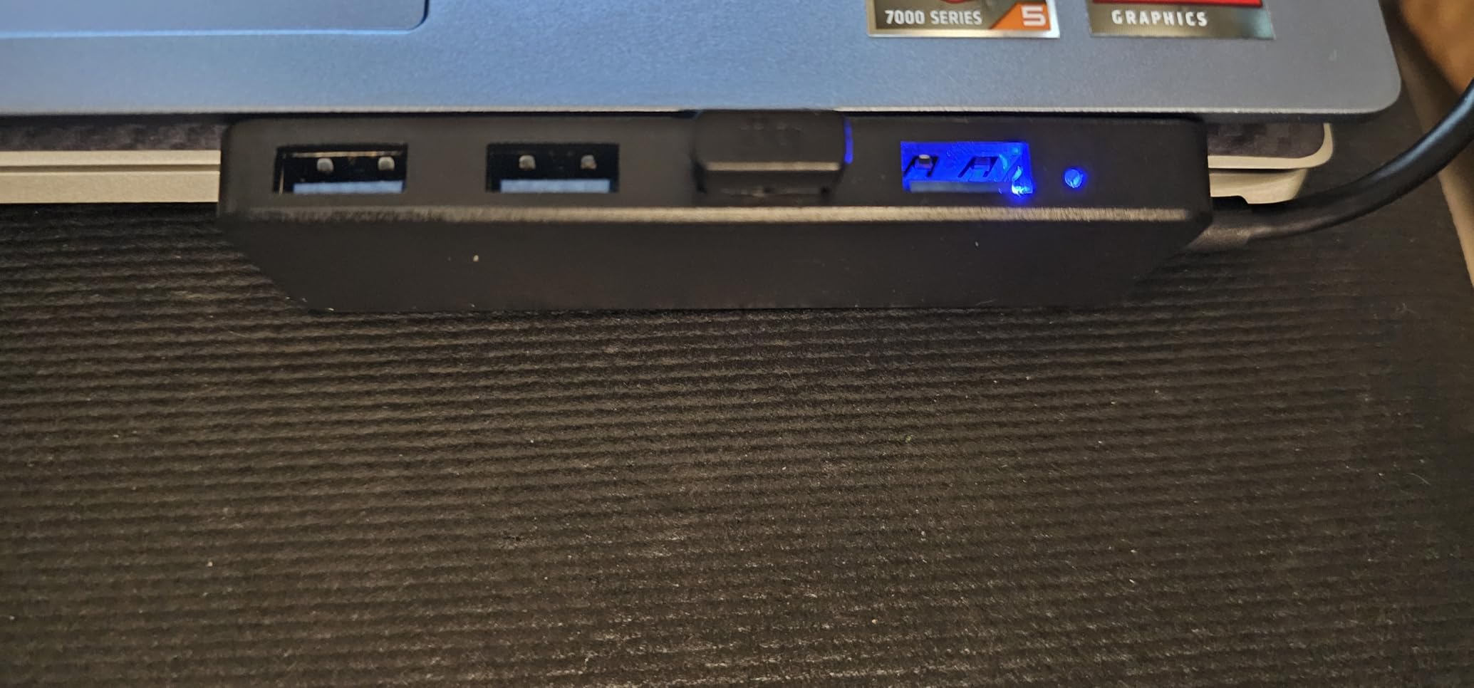 USB 3.0 Hub, VIENON 4-Port USB Hub USB Splitter USB Expander for Laptop, Xbox, Flash Drive, HDD, Console, Printer, Camera,Keyborad, Mouse(Not for Charging) customer photo 2