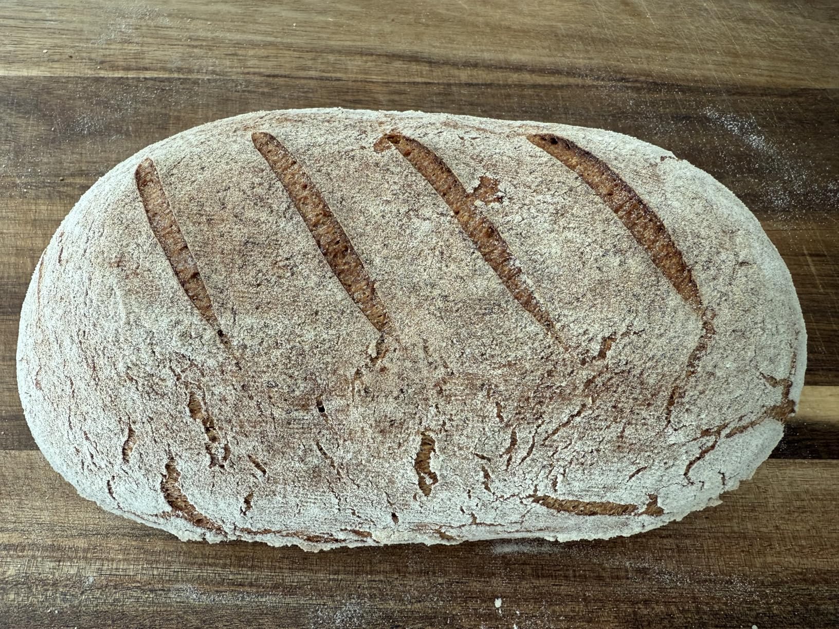 Bulka Small Oval 500g Banneton Bread Proofing Basket Pressed Wood Pulp Brotform - Plane Non-Stick Batard Sourdough Banneton Basket, Made in Germany. customer photo 2