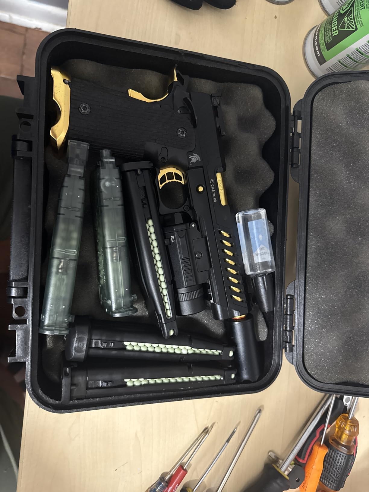 Lancer Tactical Knightshade Hi-Capa Gas Blowback Full Steel Airsoft Pistol customer photo 1