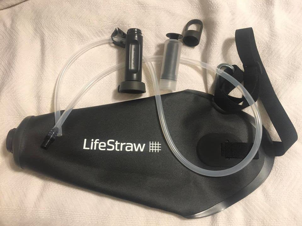 LifeStraw Peak Series Compact Gravity Water Filter System - 3L for Backpacking, Group Camping, Hiking and Travel, Dark Mountain Gray customer photo 2