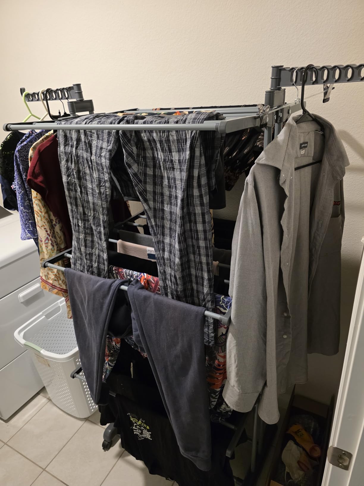 HOMIDEC Clothes Drying Rack, Oversized 4-Tier(67.7
