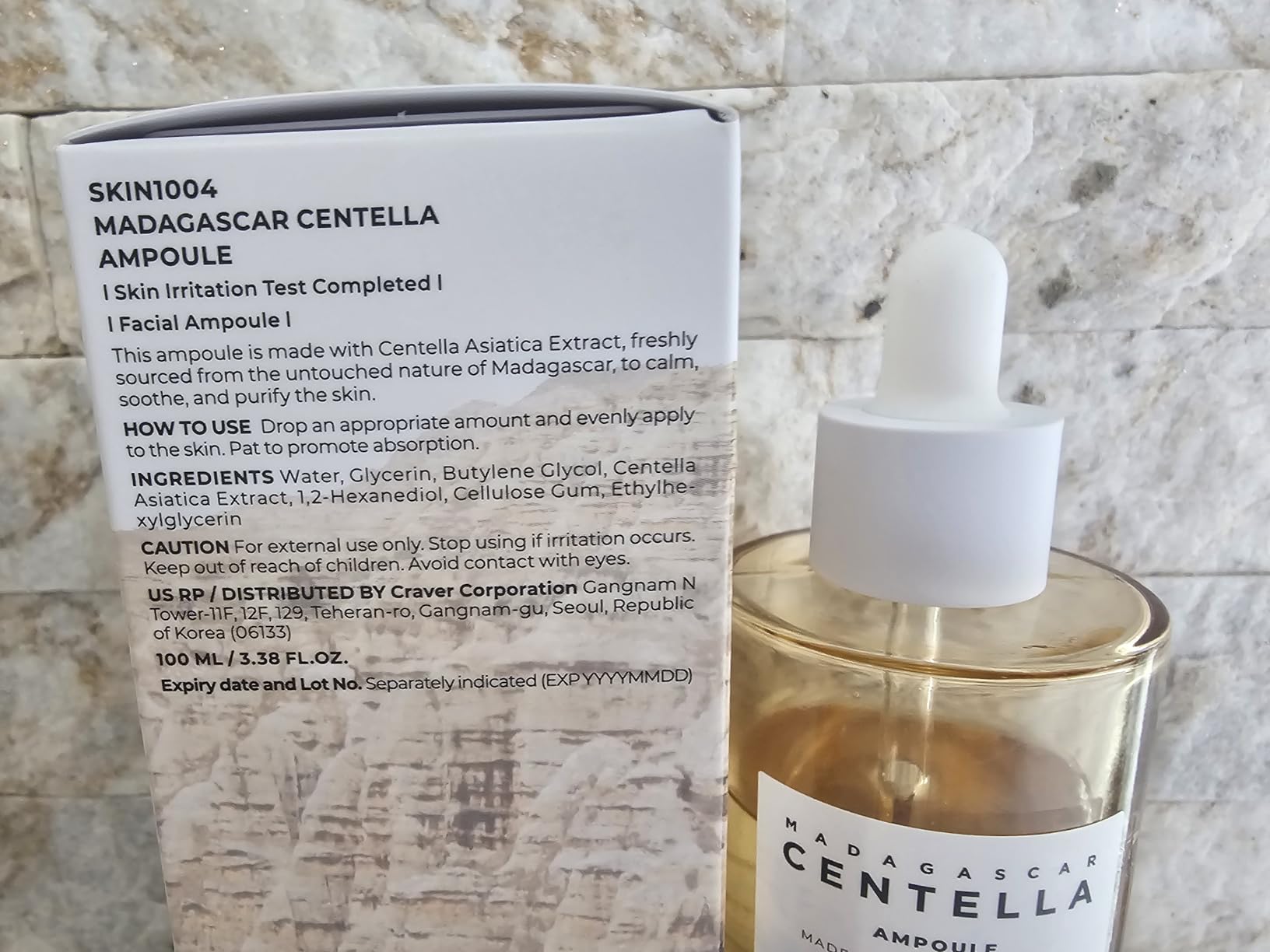 SKIN1004 Tone Balancing Capsule Ampoule, Niacinamide & Centella Serum for Face, Korean Hydrating Facial Serum for Uneven Skin Tone with Tranexamic Acid, Korean Skin Care, 3.38 fl.oz / 100ml customer photo 2
