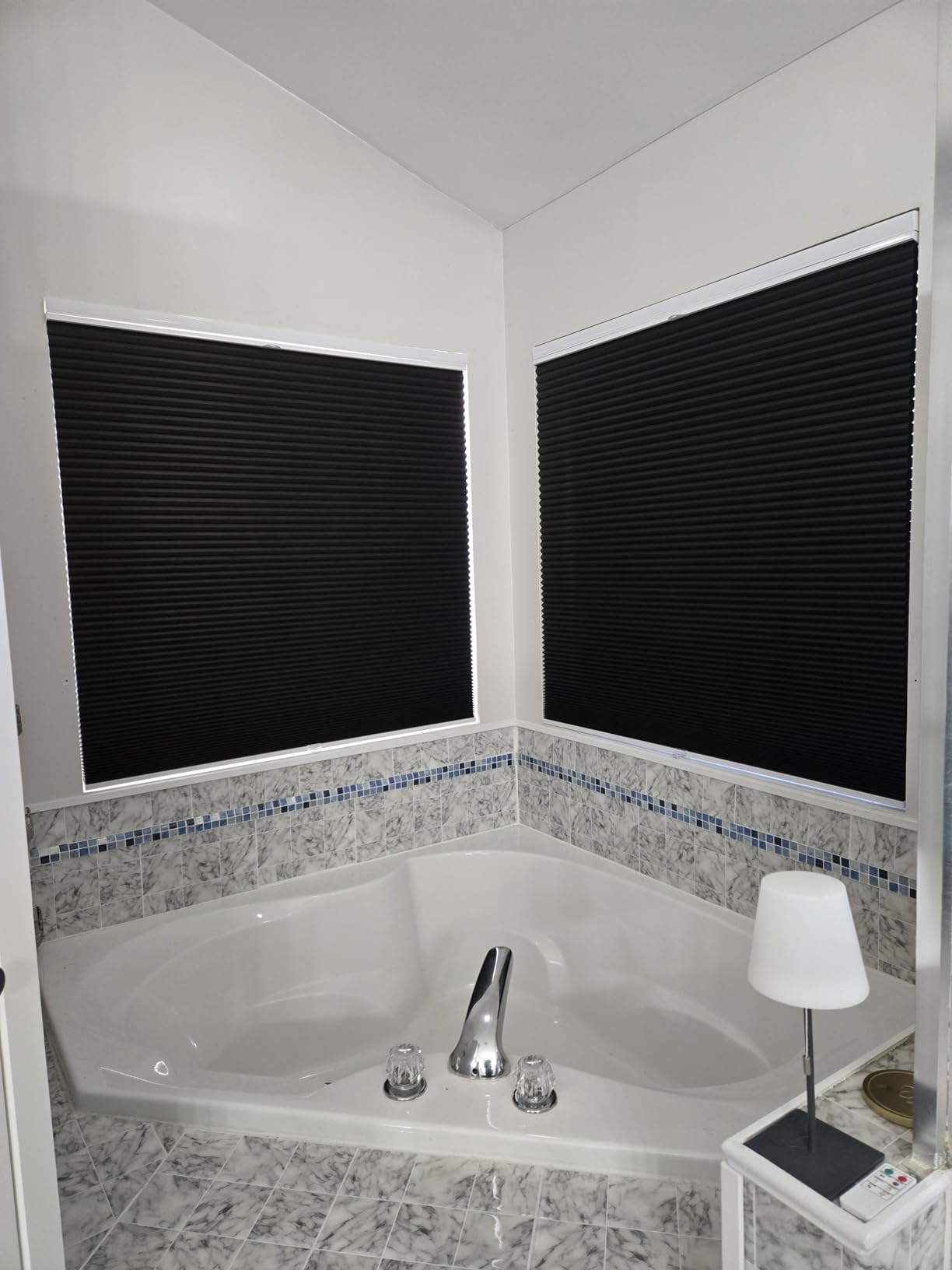 Changshade Blackout Top Down Bottom Up Cellular Shades, Cordless Honeycomb Blinds for Bedroom, Nursery & Bathroom, Total Privacy, 34