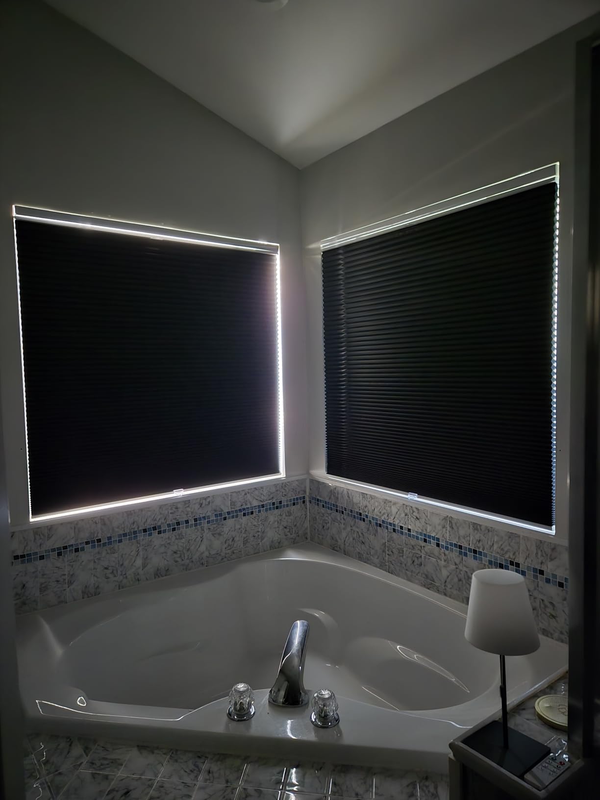 Changshade Blackout Top Down Bottom Up Cellular Shades, Cordless Honeycomb Blinds for Bedroom, Nursery & Bathroom, Total Privacy, 34