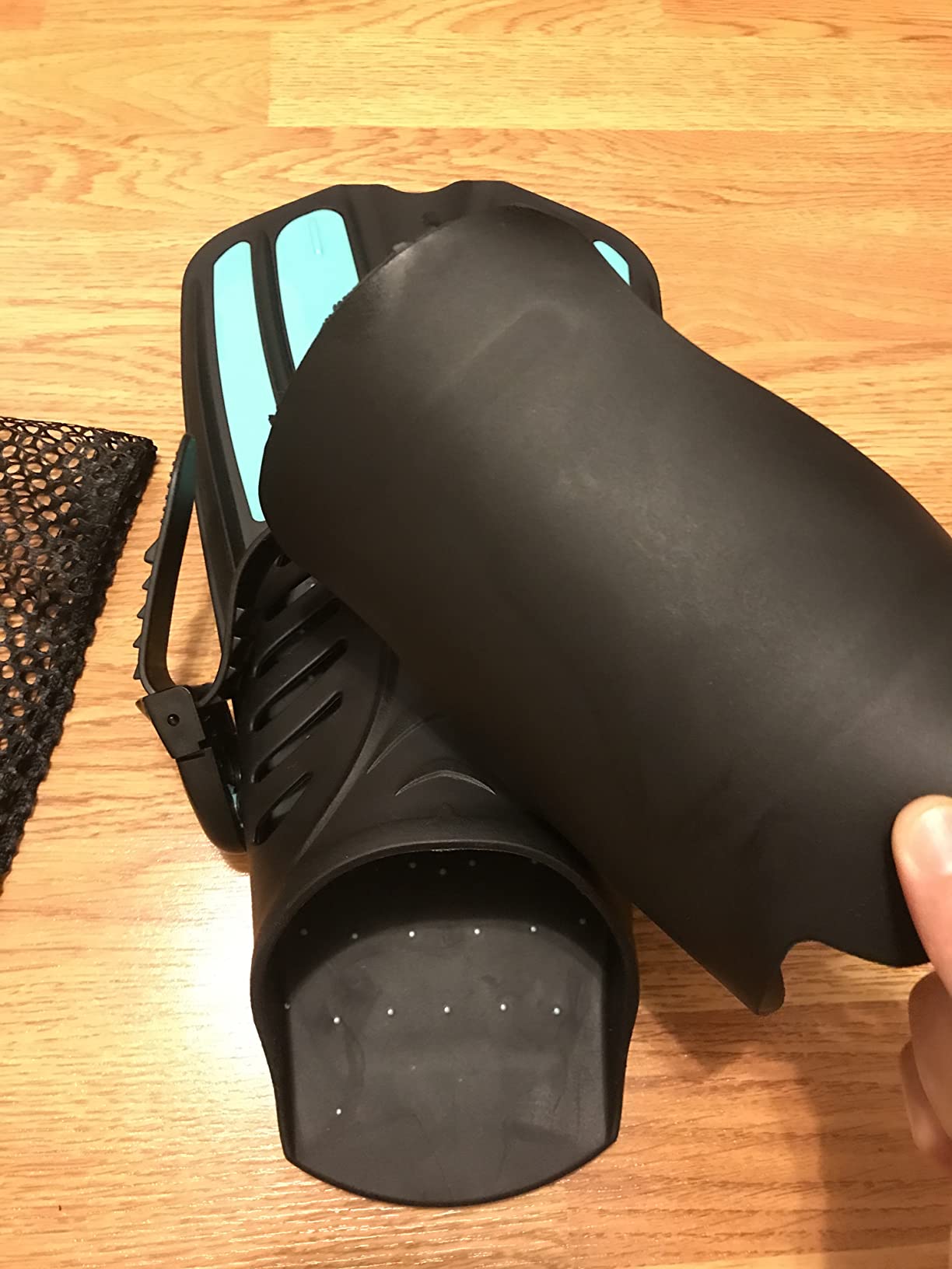 Diving fins Snorkeling Gear for Adults Snorkel fins, Swim fins Open, Adjustable, Men, Women, Children, Swim Flippers customer photo 1