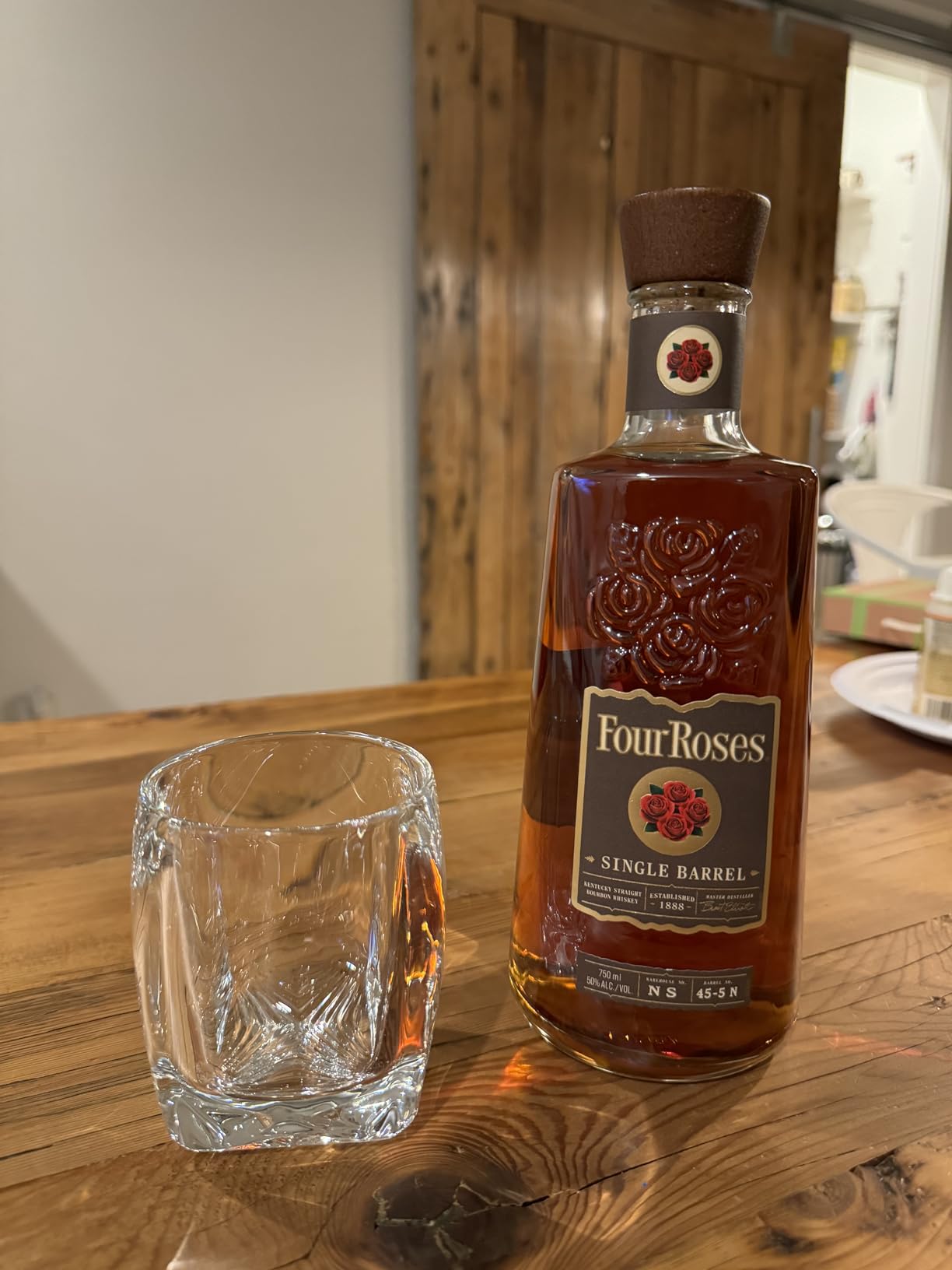 NORLAN Rauk Heavy Tumbler, 250 mL (8.5 oz) / Clear - Heavy-based Crystal Lowball Tumblers for Whiskey, Bourbon, Scotch, or Other Fine Spirits. customer photo 1