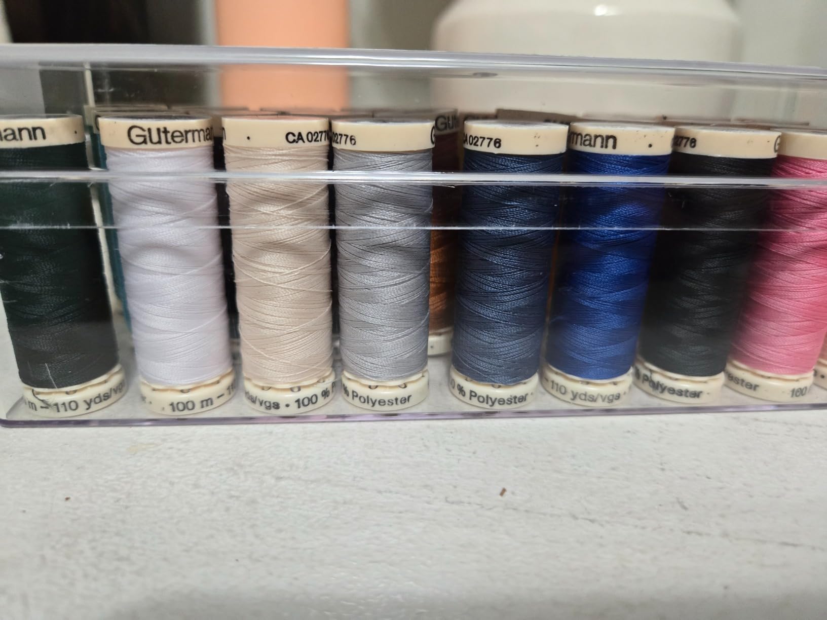 Gutermann Spool Box 26 Cotton Thread Set, Assorted Colors (6818670) customer photo 2