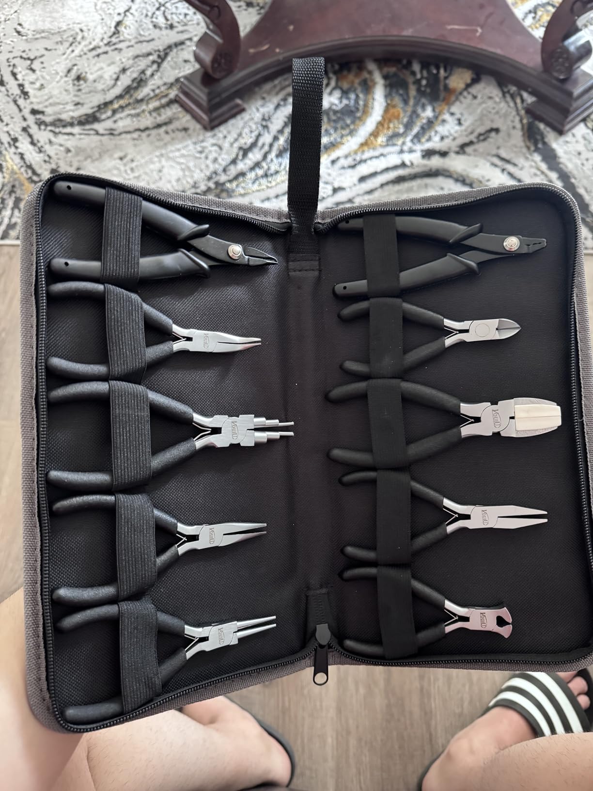 vouiu 10-Piece Jewelry Pliers Set Jewelry Making Tools customer photo 2