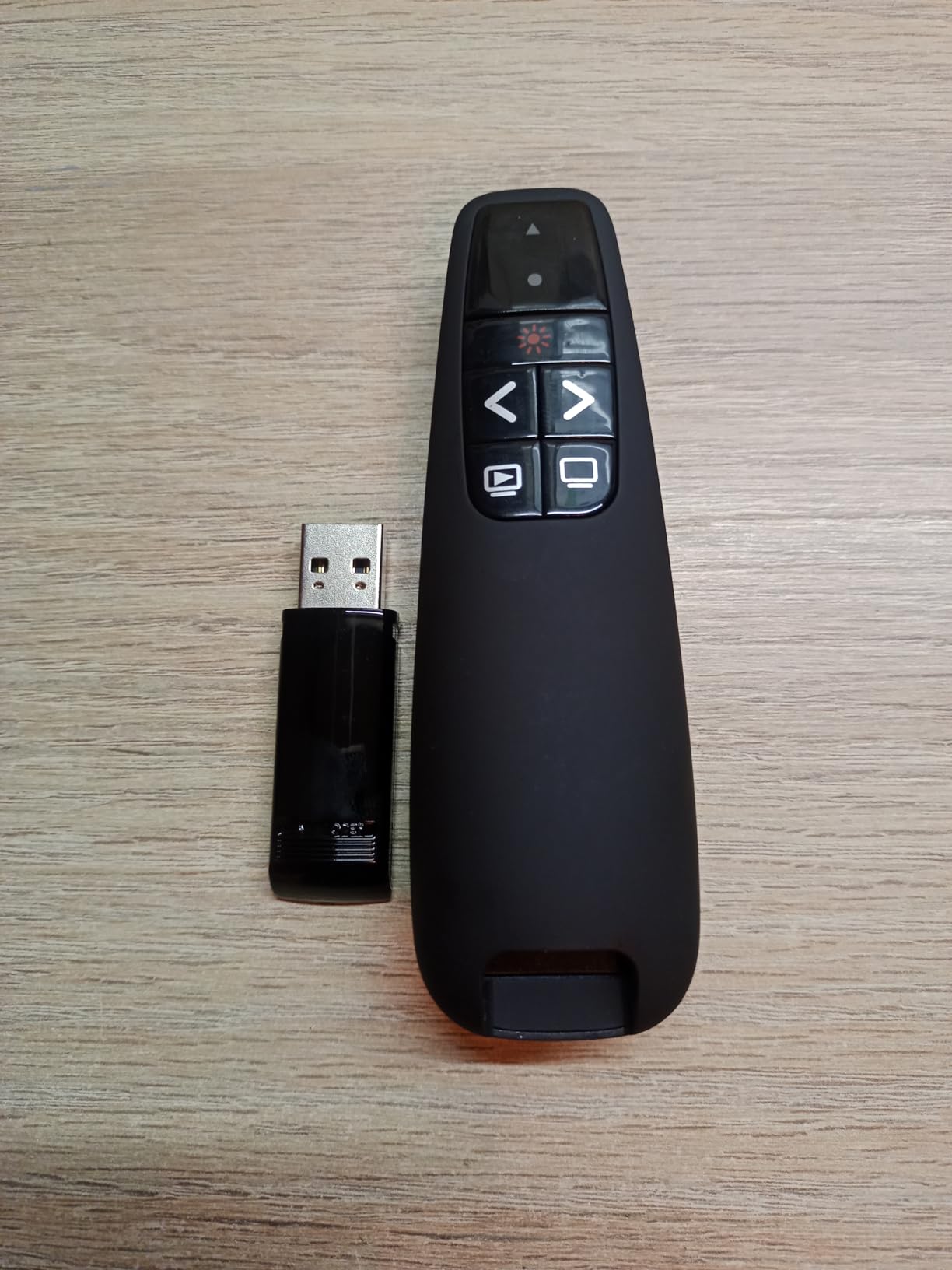 Presentation Clickers for PowerPoint, Clicker for Laptop Presentations Remote, USB Wireless Presenter Remote, Power Point Remote Clicker for Computer/Mac/PPT/Google Slide Advancer customer photo 1