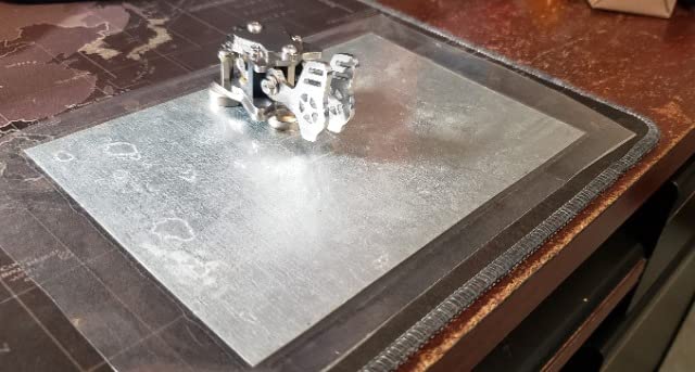 Mini Key Morse Radio HAM Send Telegram Double Paddle Morse Code Key with Stainless Steel Body Three Neodymium Magnets Base Silver customer photo 1