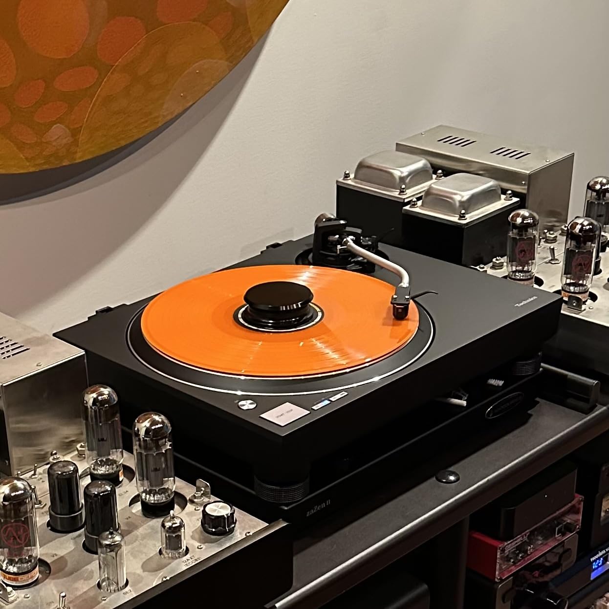 Technics SL-100C Premium Class HiFi Turntable with Coreless Direct Drive Motor, Audiophile-Grade Cartridge and Auto-Lift Tonearm, Dustcover Included - Black customer photo 1