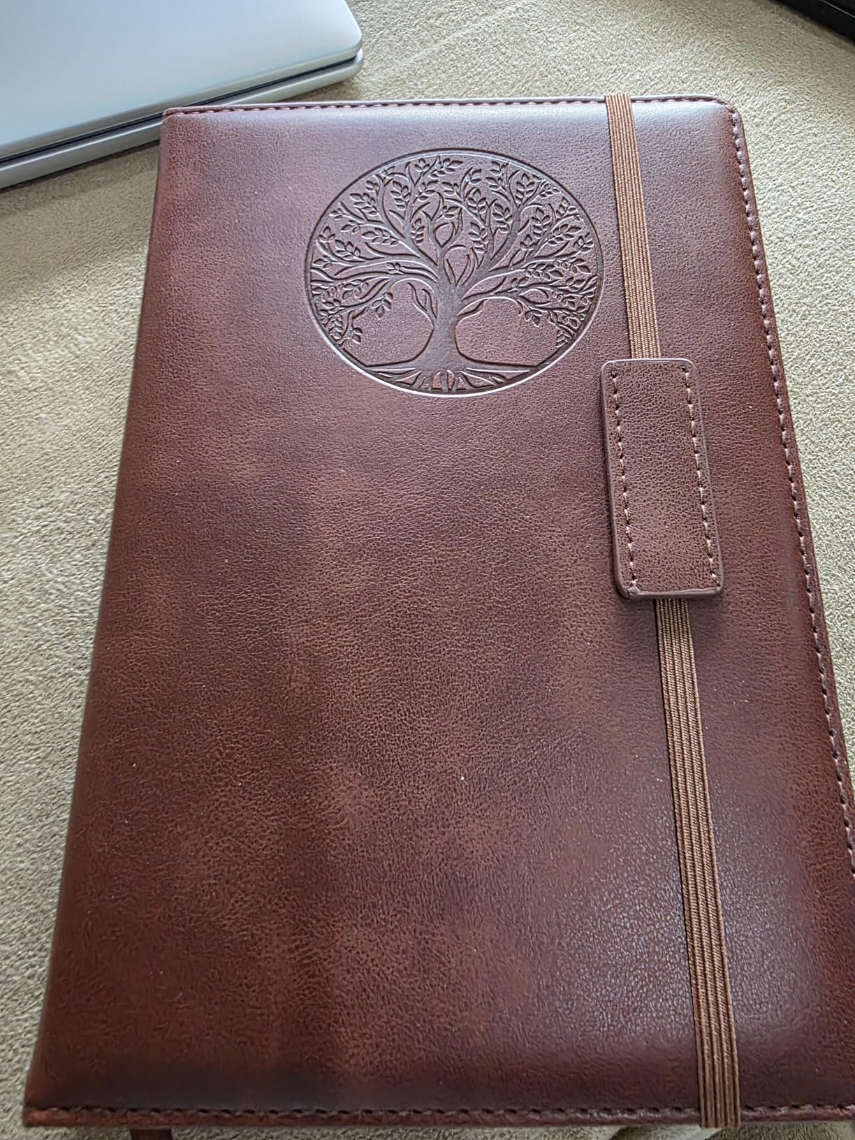 Lined Journal Notebook for Women Men, 256 Thick Pages, A5 Hardcover Vintage Leather Journal for Writing, Travel, Business, Work, School, College Ruled Notebooks for Note Taking, Daily Diary 5.7